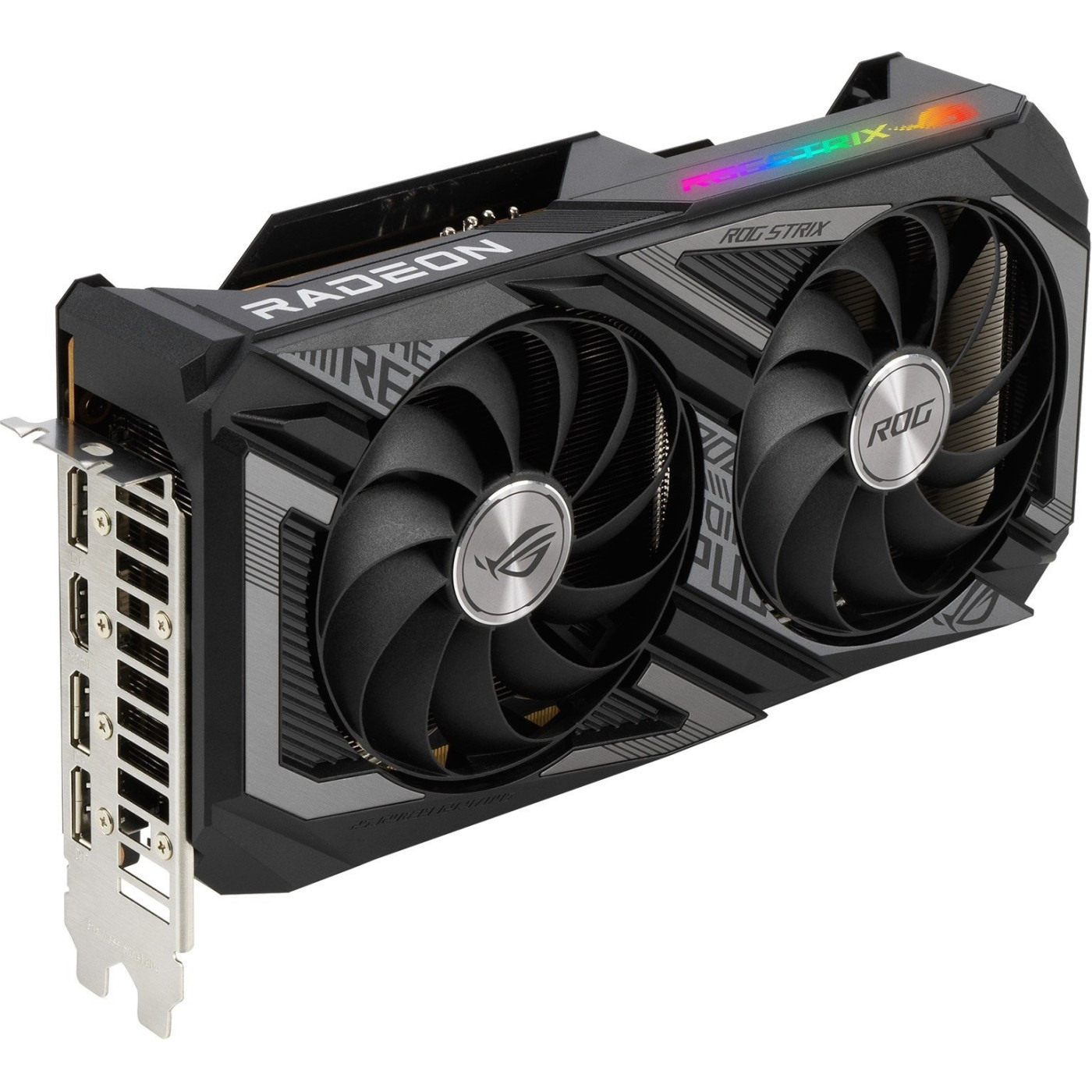 Видеокарта ASUS AMD Radeon RX 6600 XT 8Gb ROG Strix Gaming OC (ROG-STRIX-RX6600XT-O8G-GAMING) (GDDR6, 128 bit, PCI-E 4.0 x16)