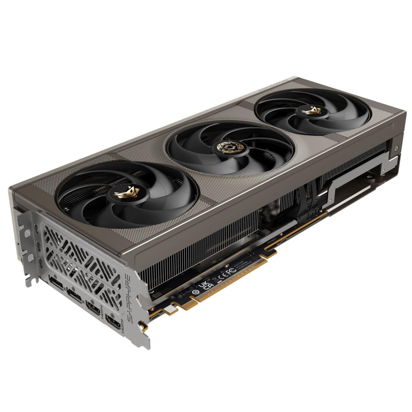 Відеокарта Sapphire AMD Radeon RX 9070 XT 16GB Nitro+ CRIMSON DESERT EDITION Gaming OC (11348-10-20G) (GDDR6, 256 bit, PCI-E v5.0 x16)