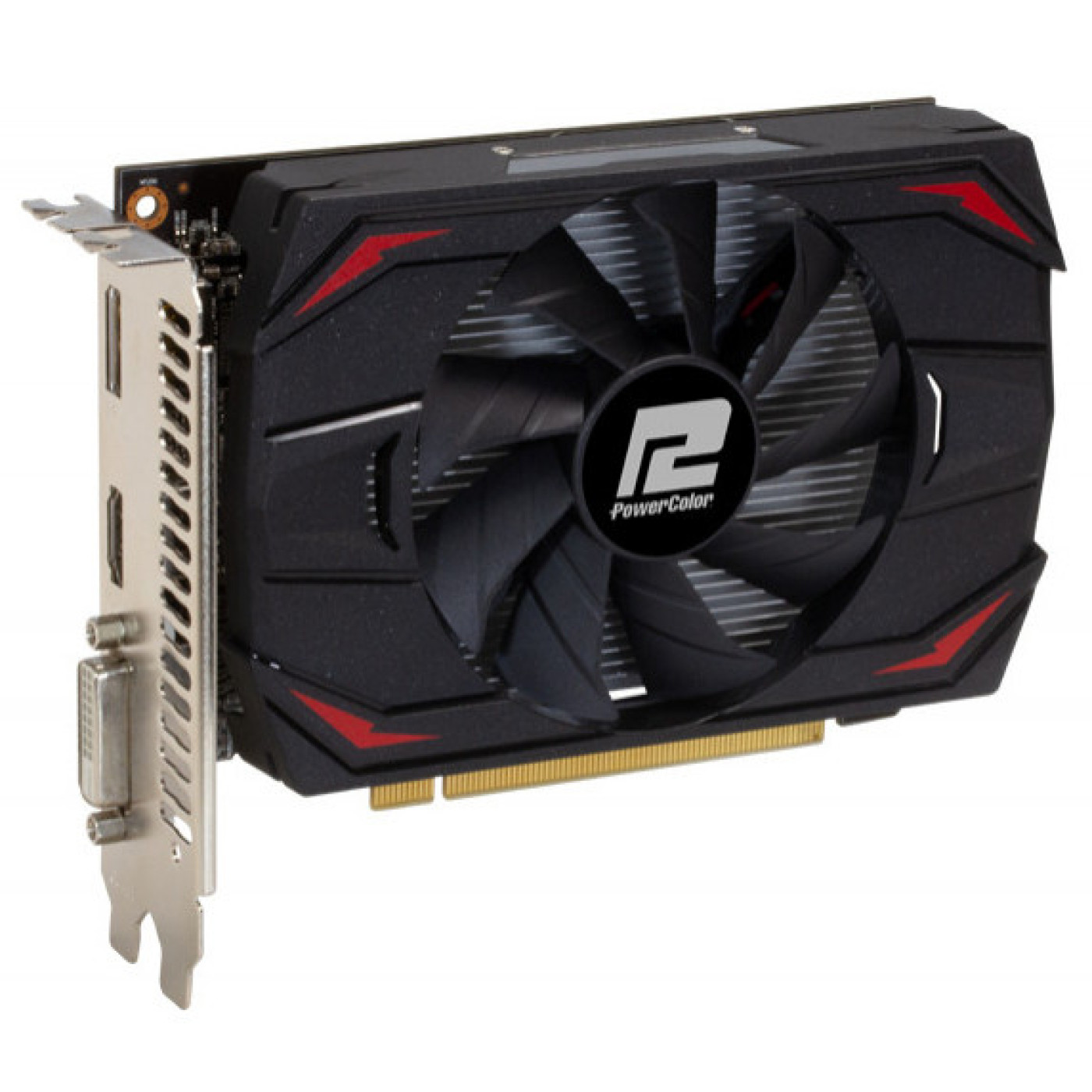 Видеокарта PowerColor AMD Radeon RX 550 4GB Red Dragon (AXRX 550 4GBD5-DH) (GDDR5, 128 bit, PCI-E 3.0 x16) Б/у