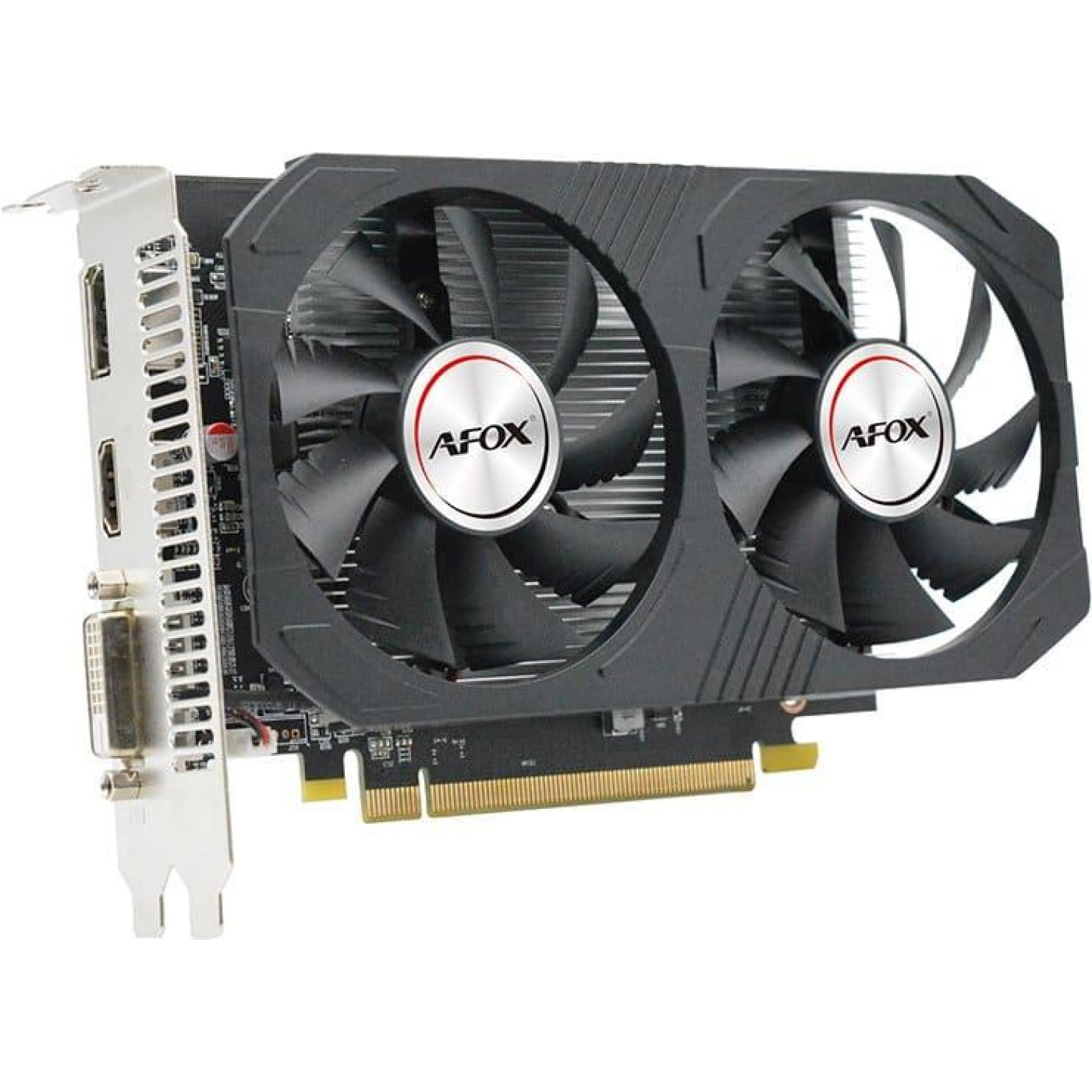 Відеокарта Afox AMD Radeon RX 550 4GB (AFRX550-4096D5H4-V6) (GDDR5, 128 bit, PCI-E 3.0 x16)