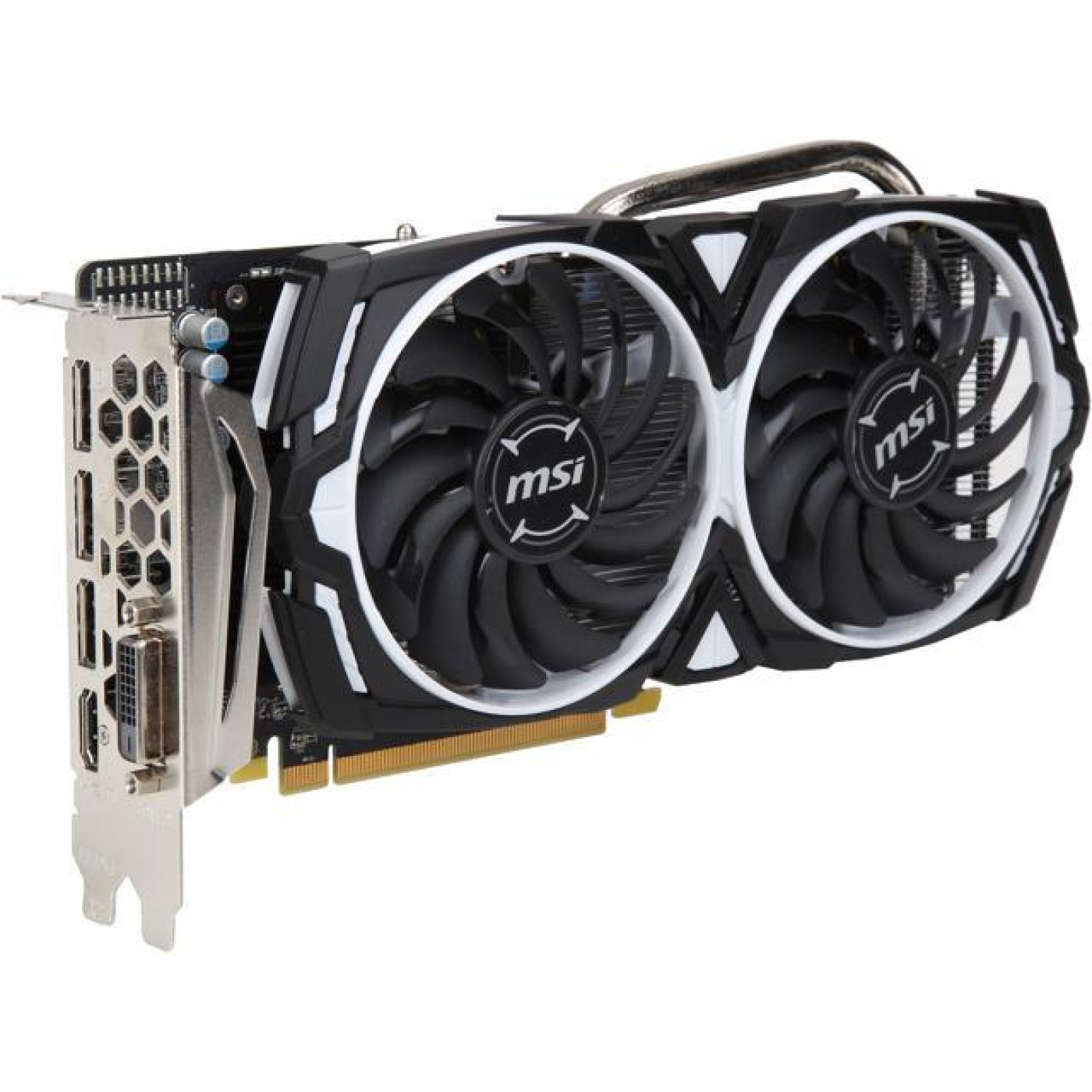 Видеокарта MSI AMD Radeon RX 570 8Gb Armor OC (Radeon RX 570 ARMOR 8G OC) (GDDR5, 256 bit, PCI-E 3.0 x16) Б/у