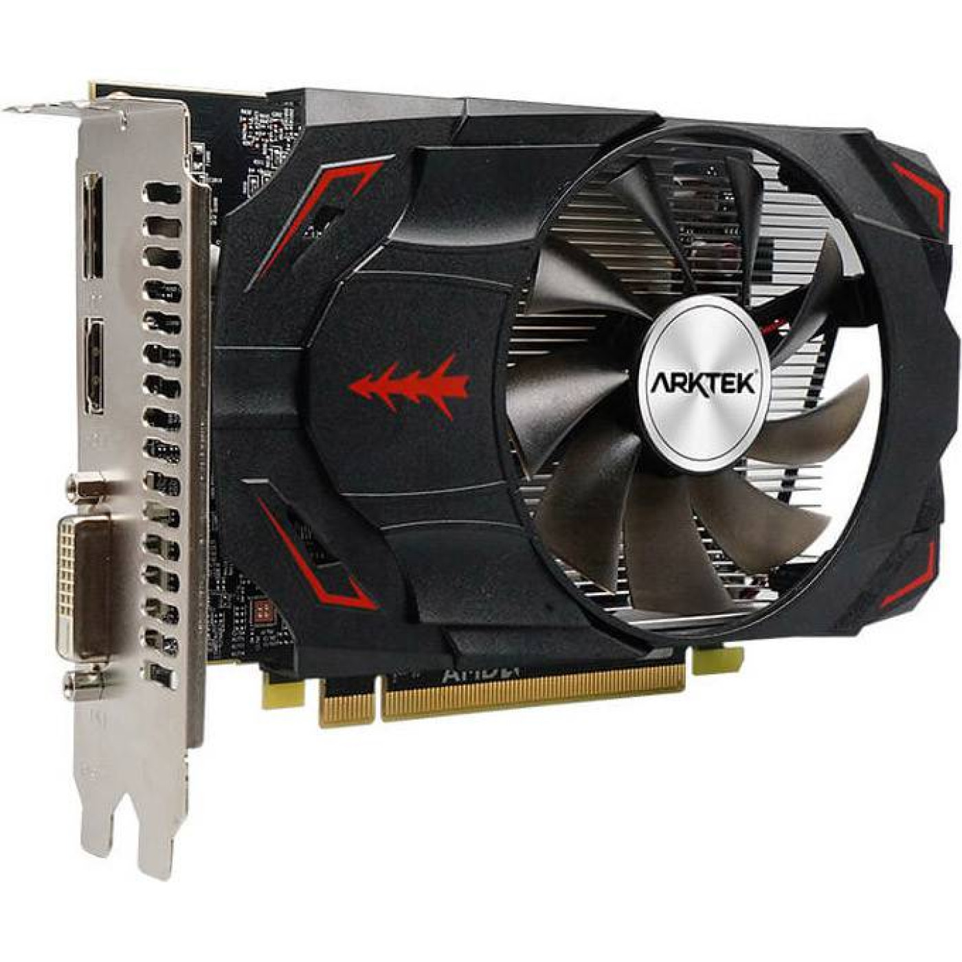 Видеокарта Arktek AMD Radeon RX 550 4Gb (AKA550D5S4GH1) (GDDR5, 128 bit, PCI-E 3.0 x16)