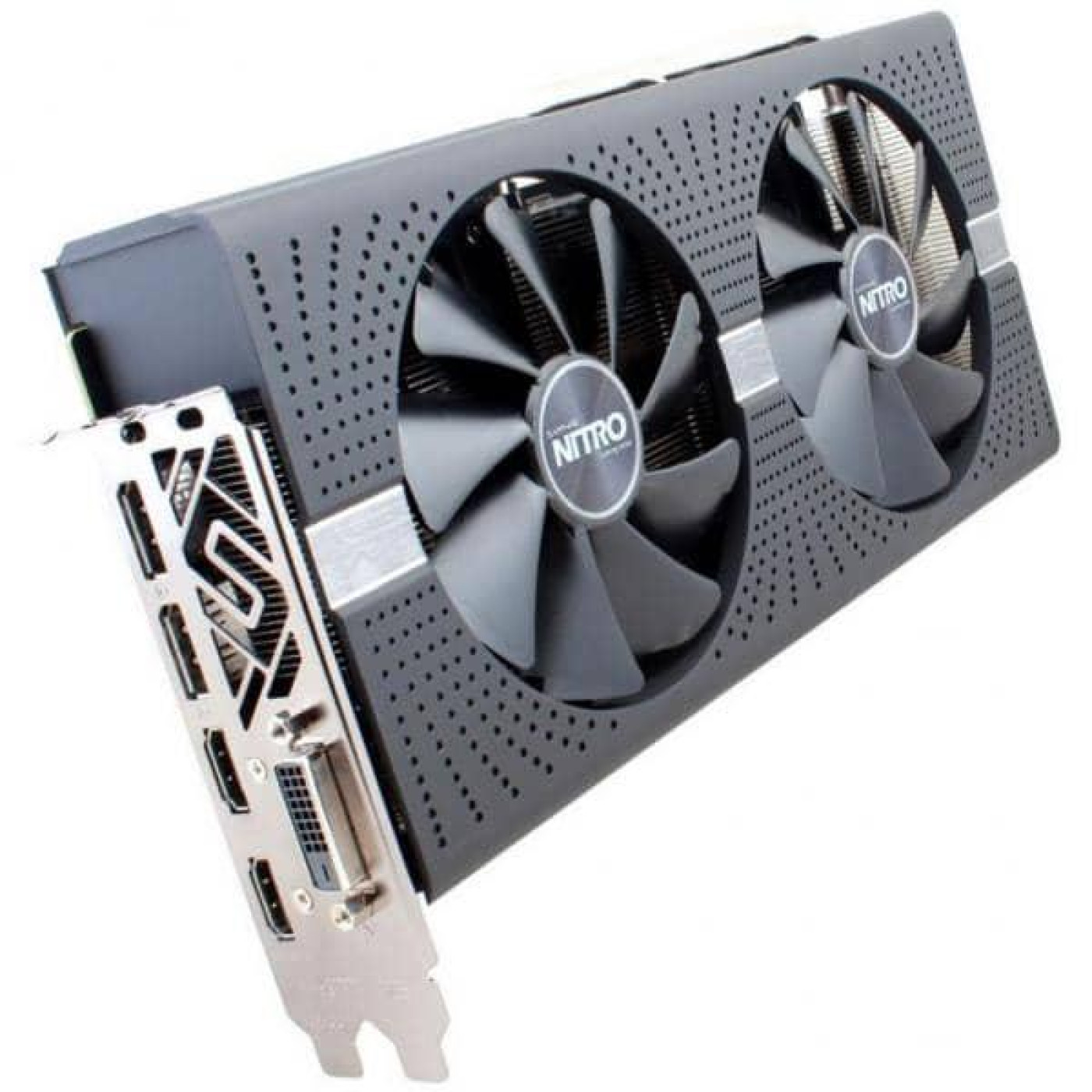 Видеокарта Sapphire AMD Radeon RX 580 4Gb Nitro+ (11265-07) (GDDR5, 256 bit, PCI-E 3.0 x16) Б/у