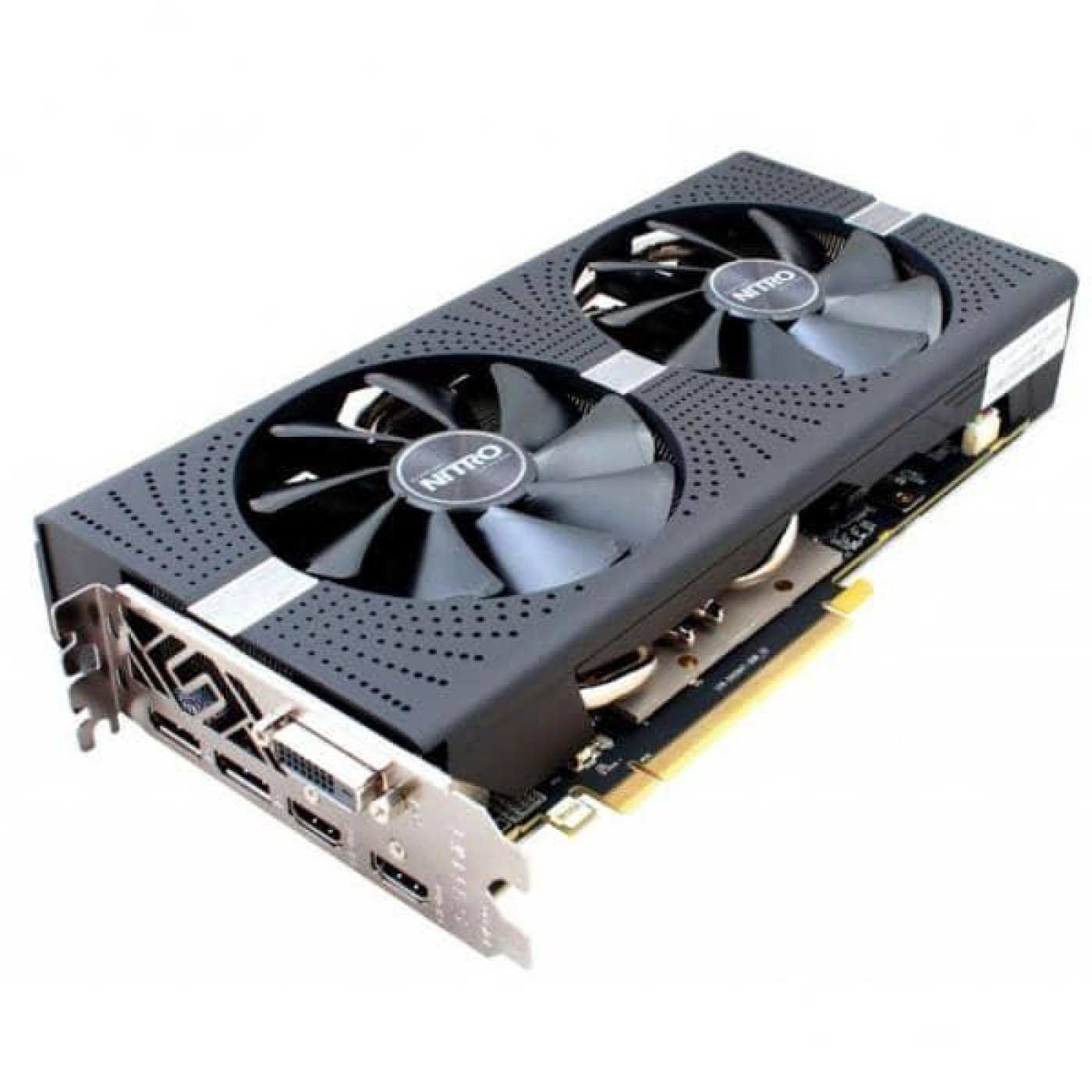 Видеокарта Sapphire AMD Radeon RX 580 4Gb Nitro+ (11265-07) (GDDR5, 256 bit, PCI-E 3.0 x16) Б/у