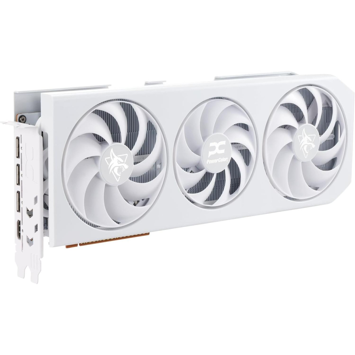 Видеокарта PowerColor AMD Radeon RX 9070 XT 16GB Hellhound Spectral White (RX9070XT 16G-L/OC/WHITE) (GDDR6, 256 bit, PCI-E v5.0 x16)