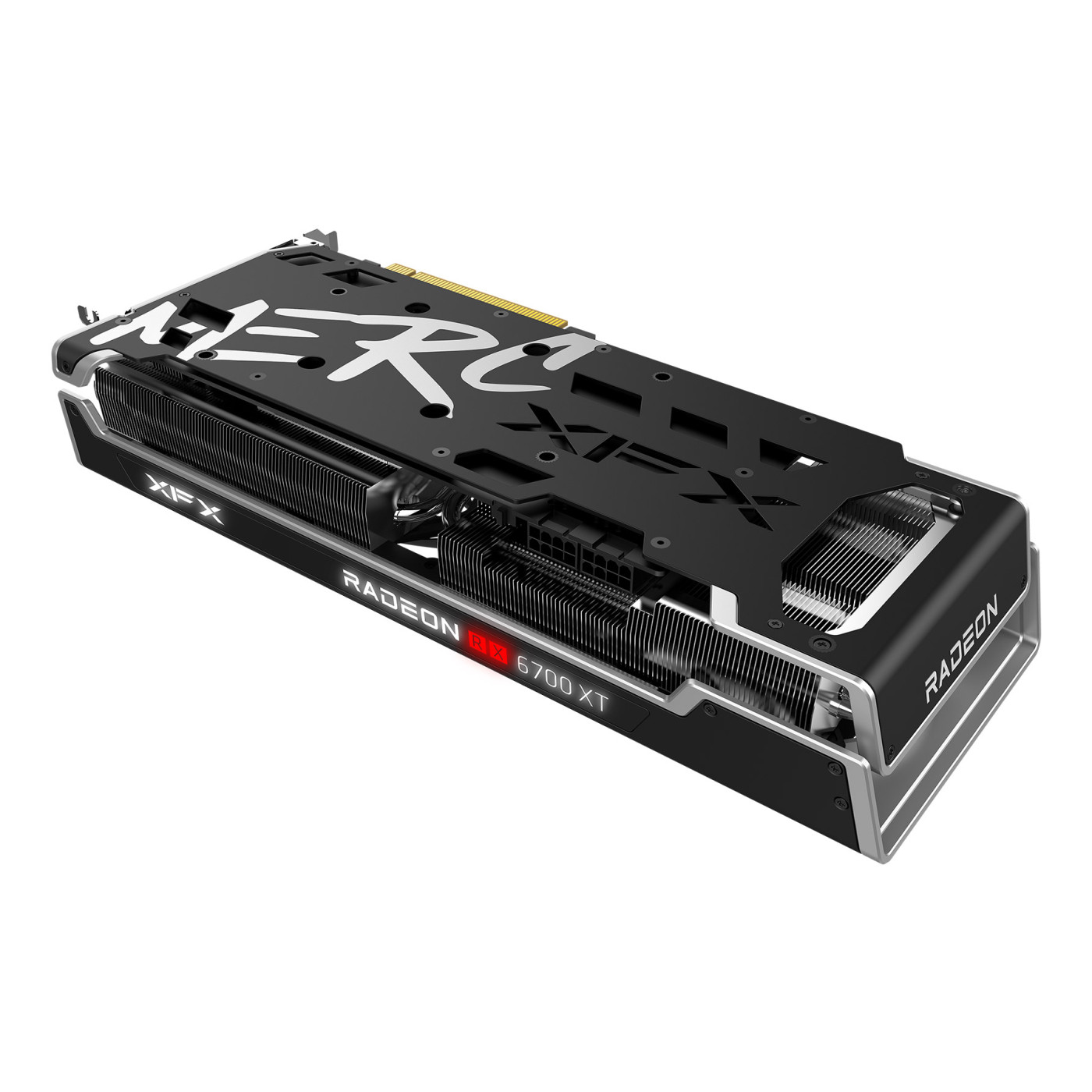 Видеокарта XFX AMD Radeon RX 6700 XT 12Gb Speedster QICK319 BLACK (RX-67XTYPBDP) (GDDR6, 192 bit, PCI-E v4.0 x16) Б/у