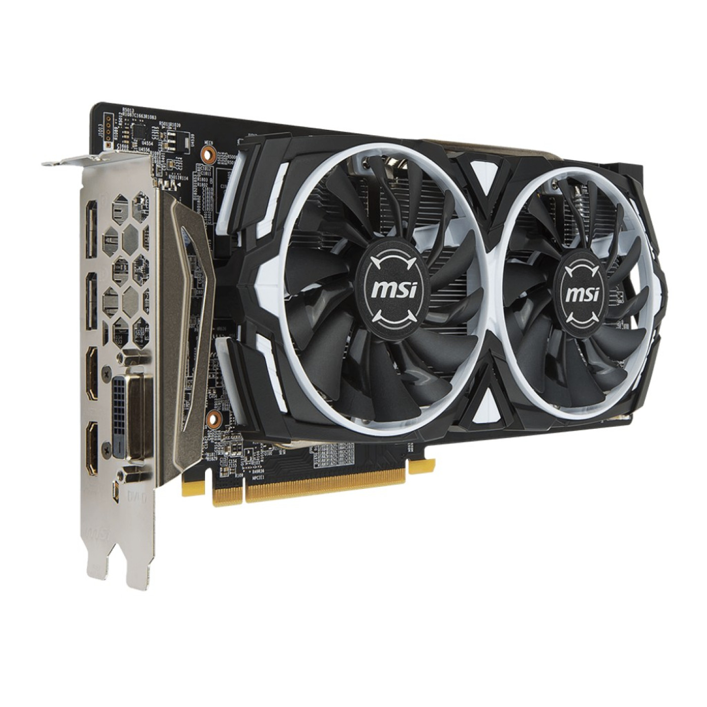 Видеокарта MSI AMD Radeon RX 480 4Gb Armor (Radeon RX 480 ARMOR 4G OC) (GDDR5, 256 bit, PCI-E 3.0 x16) Б/у