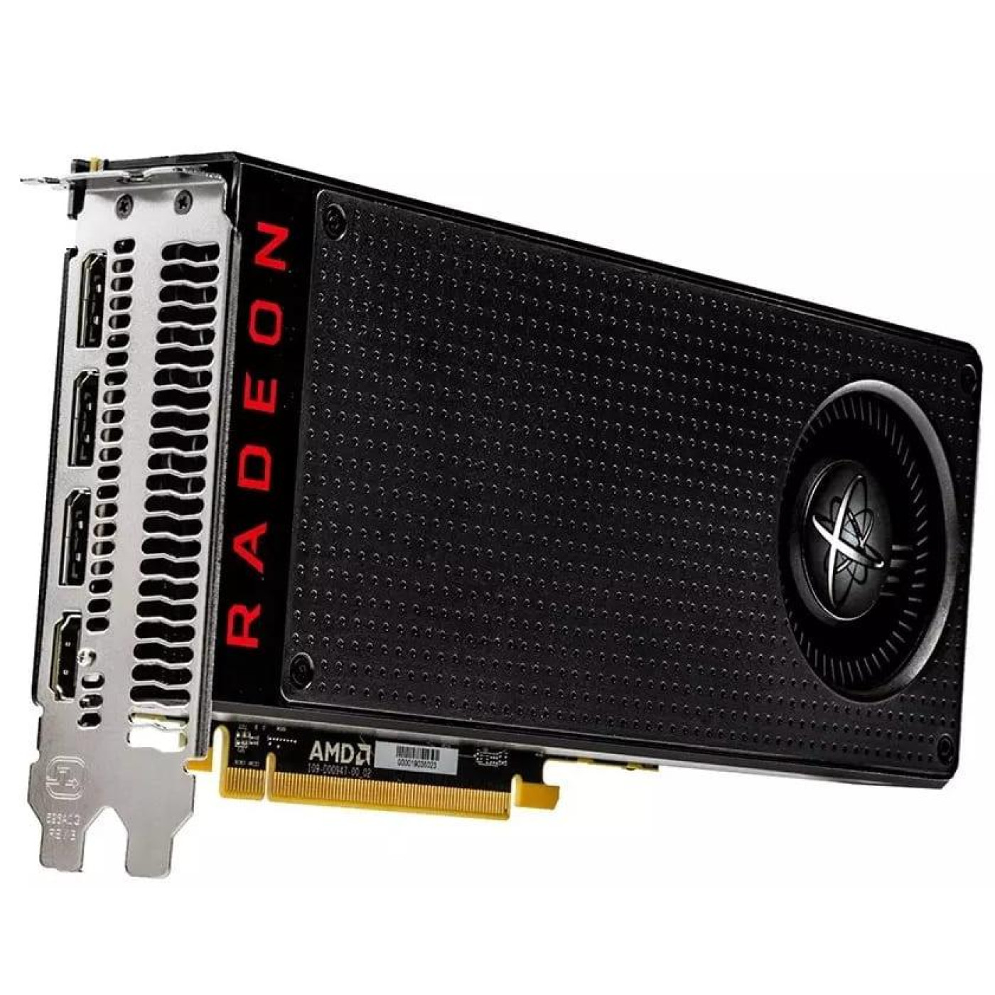 Видеокарта XFX AMD Radeon RX 480 8GB BLACK OC (RX-480M8BA V1.1) (GDDR5, 256 bit, PCI-E 3.0 x16) Б/у
