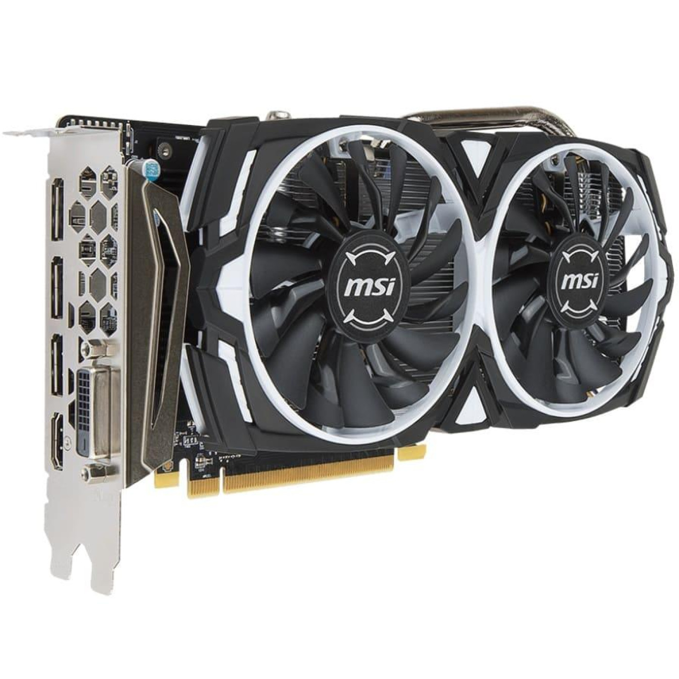 Відеокарта MSI AMD Radeon RX 570 4G Armor OC (Radeon RX 570 ARMOR 4G OC) (GDDR5, 256 bit, PCI-E 3.0 x16) Б/в