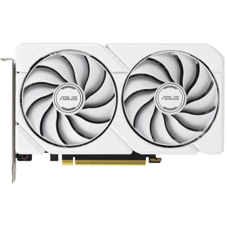 Відеокарта ASUS AMD Radeon RX 9060 XT 16GB Dual White (DUAL-RX9060XT-16G-WHITE) (GDDR6, 128 bit, PCI-E v5.0 x16)