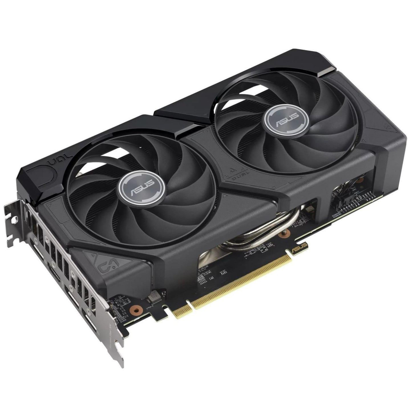 Видеокарта ASUS AMD Radeon RX 7600 XT 16GB DUAL OC (DUAL-RX7600XT-O16G) (GDDR6, 128 bit, PCI-E v4.0 x8)