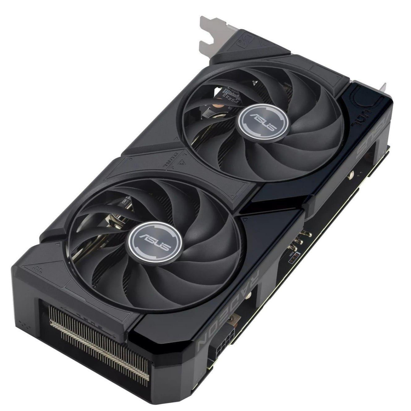 Видеокарта ASUS AMD Radeon RX 7600 XT 16GB DUAL OC (DUAL-RX7600XT-O16G) (GDDR6, 128 bit, PCI-E v4.0 x8)