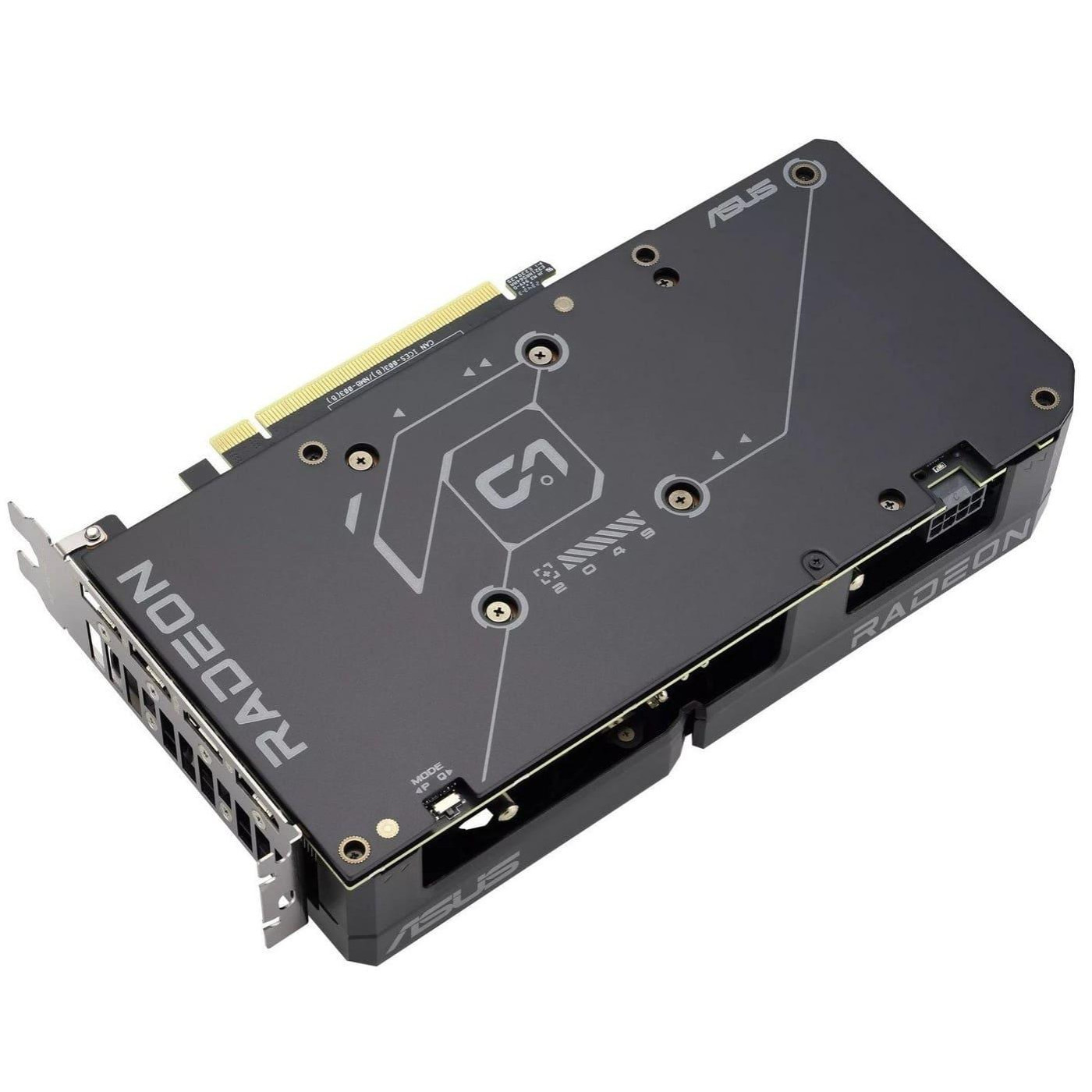 Видеокарта ASUS AMD Radeon RX 7600 XT 16GB DUAL OC (DUAL-RX7600XT-O16G) (GDDR6, 128 bit, PCI-E v4.0 x8)