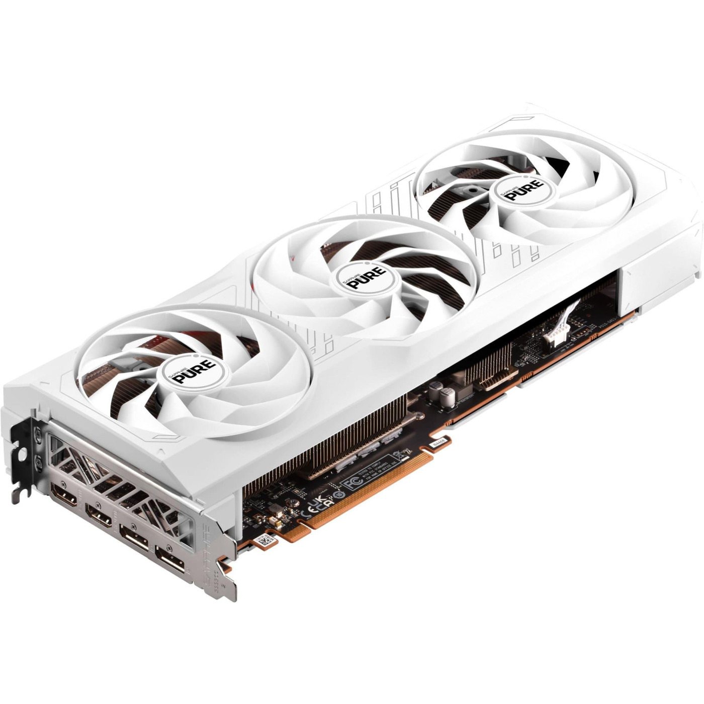 Видеокарта Sapphire AMD Radeon RX 7800 XT 16GB PURE GAMING OC (11330-03-20G) (GDDR6, 256 bit, PCI-E v4.0 x16)