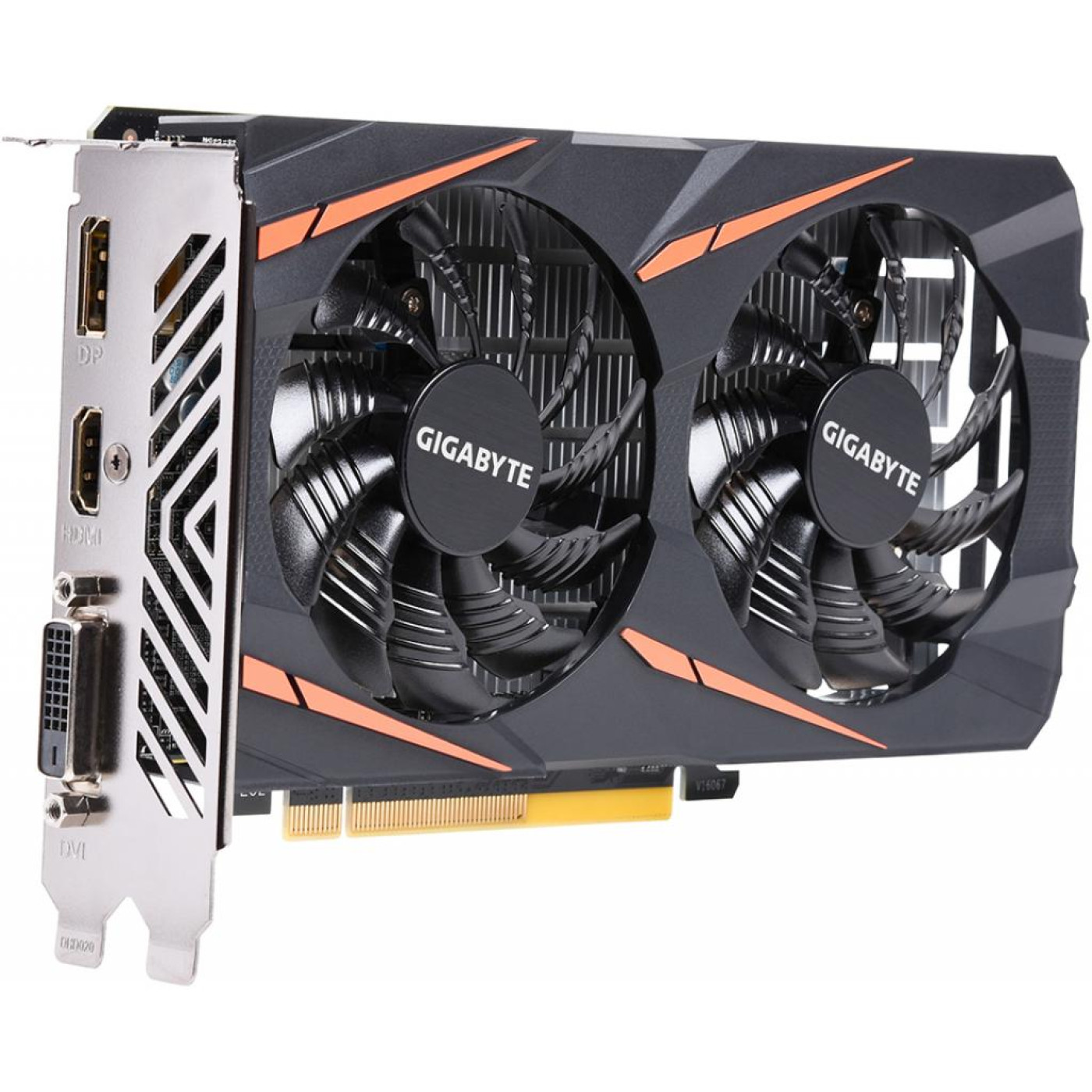 Видеокарта Gigabyte AMD Radeon RX 460 Windforce OC 2GB (GV-RX460WF2OC-2GD) (GV-RX460WF20C-2GD) (GDDR5, 128 bit, PCI-E 3.0 x8)