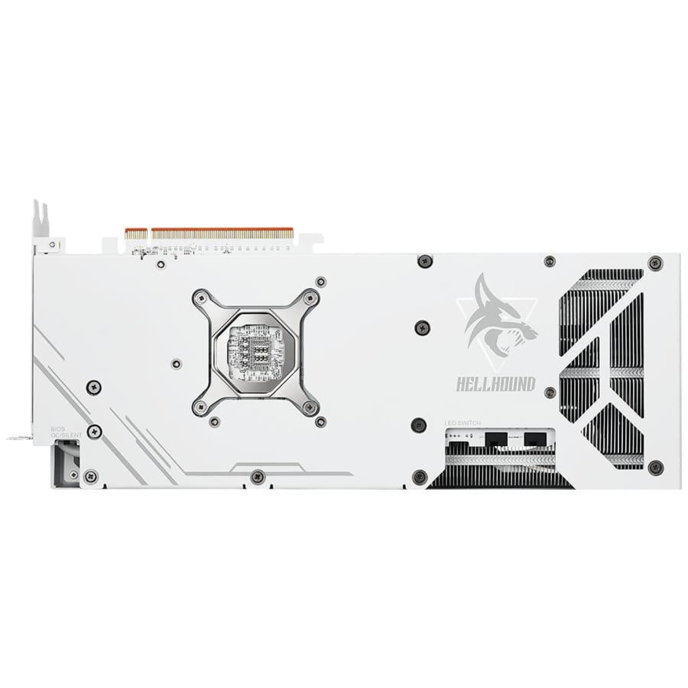 Видеокарта PowerColor AMD Radeon RX 7800 XT 16GB Hellhound Spectral White (RX 7800 XT 16G-L/OC/WHITE) (GDDR6, 256 bit, PCI-E 4.0 x16)