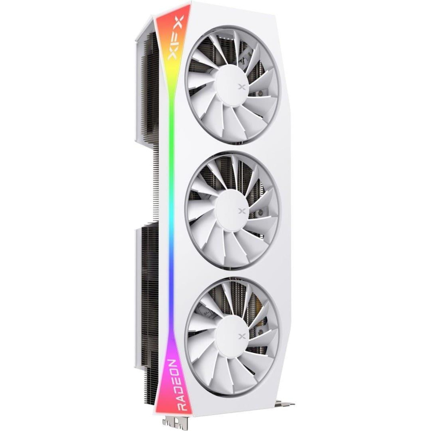 Відеокарта XFX AMD Radeon RX 9070 XT 16GB Mercury OC White Magnetic Air Edition with RGB (RX-97TMARGW9) (GDDR6, 256 bit, PCI-E v5.0 x16)