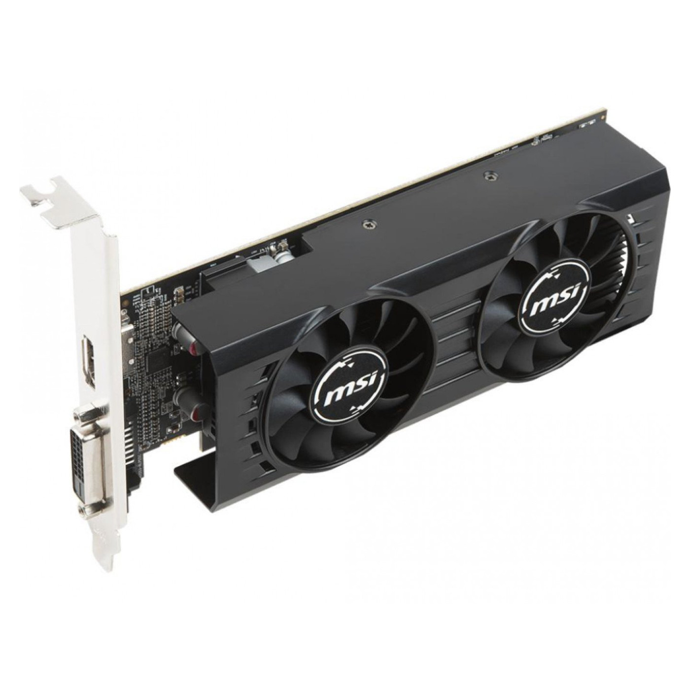 Відеокарта MSI AMD Radeon RX 550 2GT LP OC (RX 550 2GT LP OC) (GDDR5, 128 bit, PCI-E 3.0 x16) Б/в