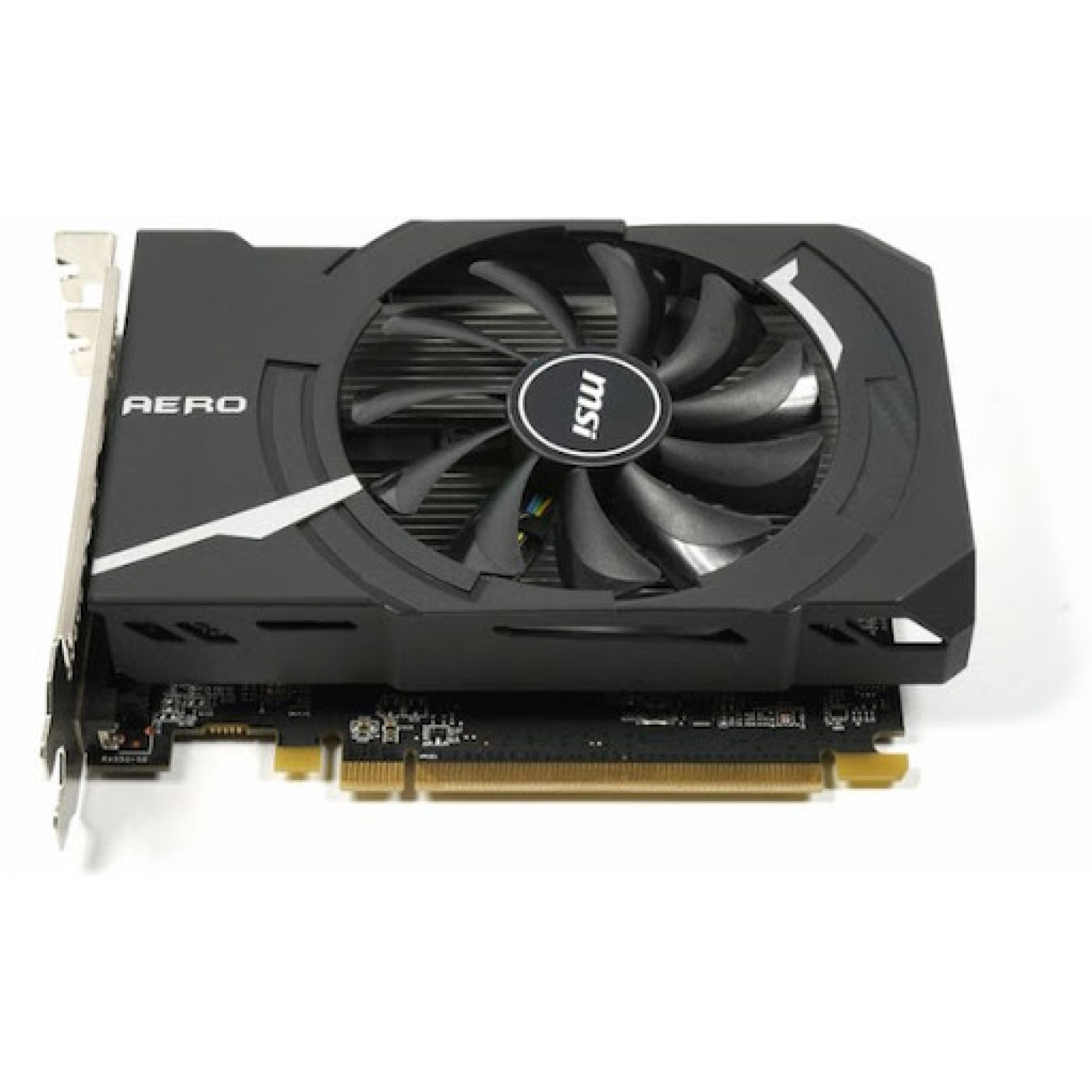 Видеокарта MSI AMD Radeon RX 550 2Gb AERO ITX OC (RX 550 AERO ITX 2G OC) (GDDR5, 128 bit, PCI-E 3.0 x16)