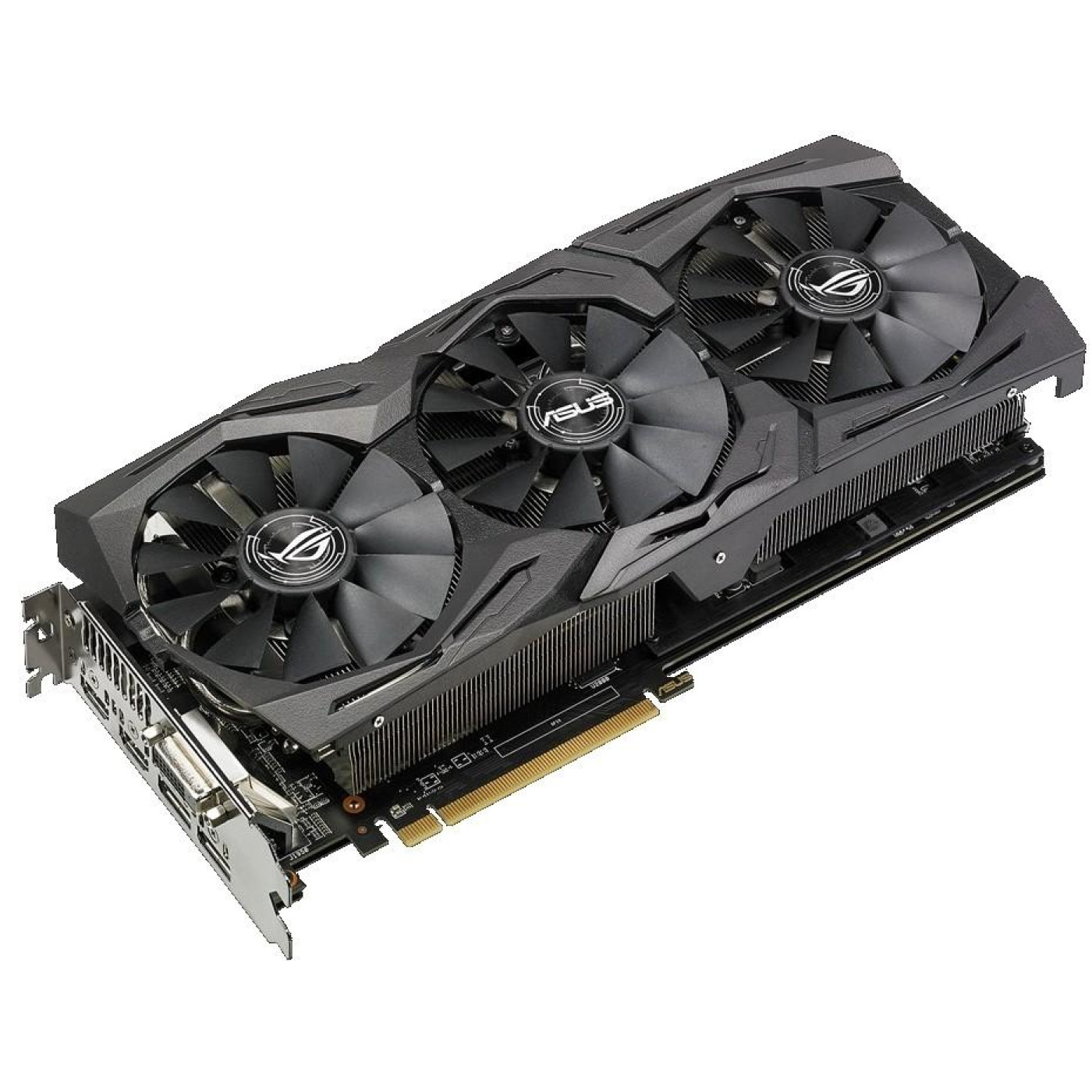 Відеокарта ASUS AMD Radeon RX 580 8Gb Top Edition Strix (ROG-STRIX-RX580-T8G-GAMING) (GDDR5, 256 bit, PCI-E 3.0 x16) Б/в