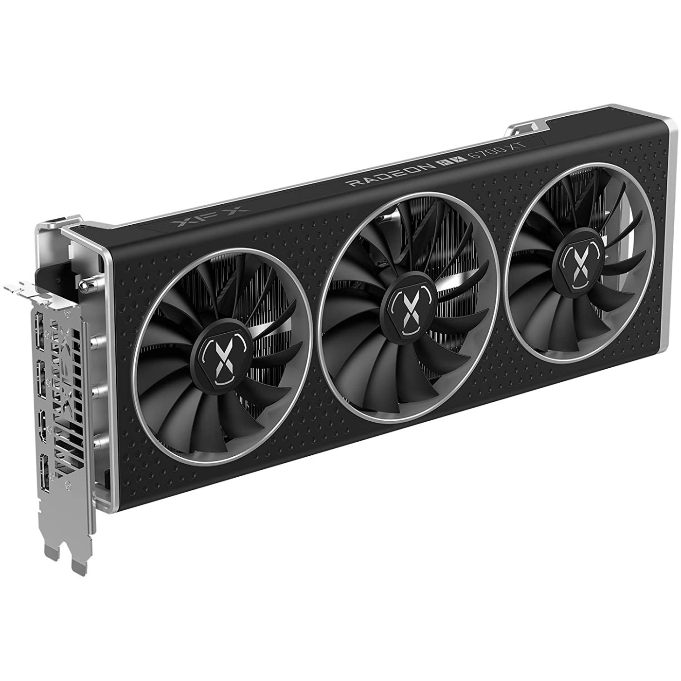 Видеокарта XFX AMD Radeon RX 6700 XT 12Gb Speedster QICK319 BLACK (RX-67XTYPBDP) (GDDR6, 192 bit, PCI-E v4.0 x16) Б/у