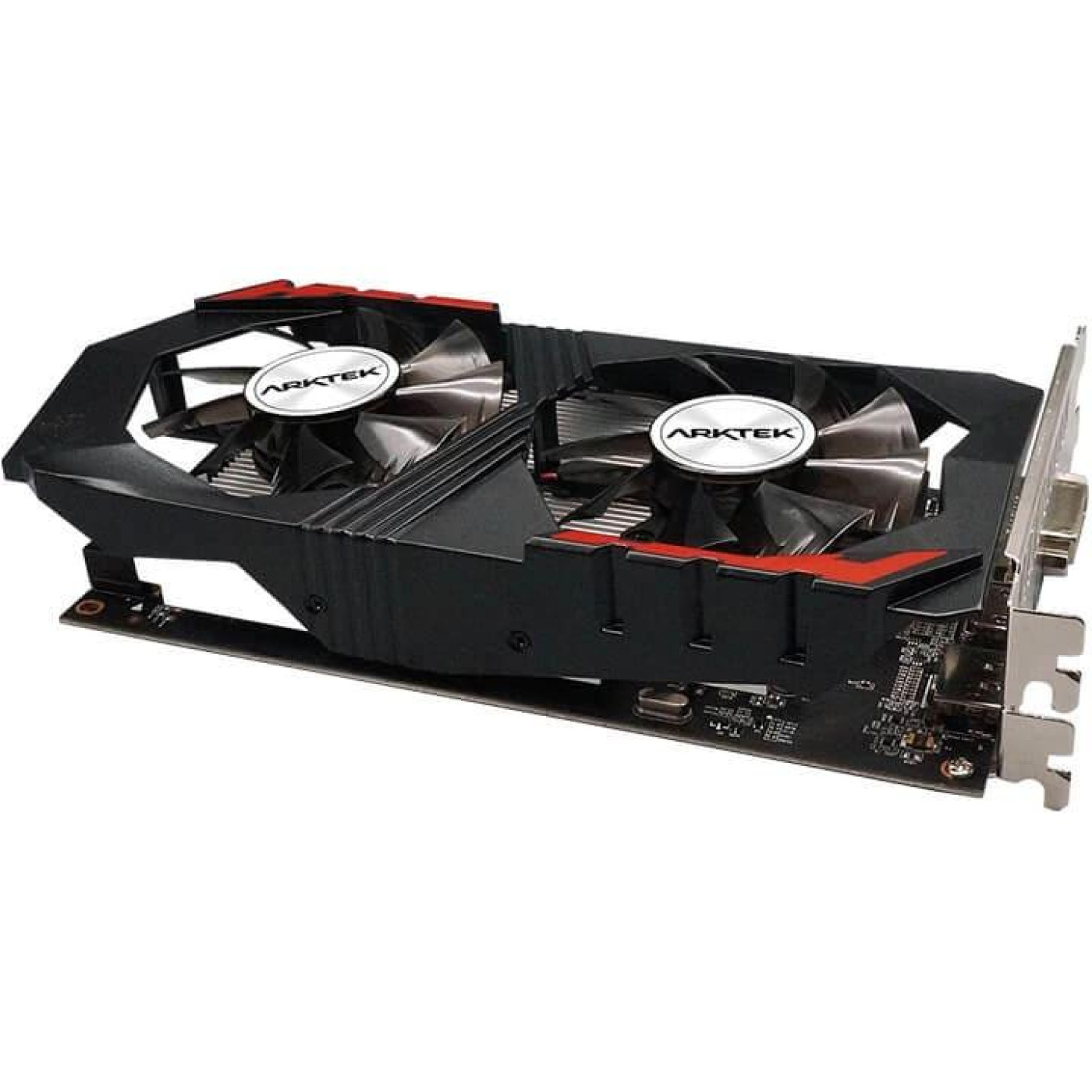 Видеокарта Arktek AMD Radeon RX 560 4Gb GDDR5, 128-bit, DVI/HDMI/DP, 1176/6000 MHz (AKR560D5S4GH1) (GDDR5, 128 bit, PCI-E 3.0 x16)