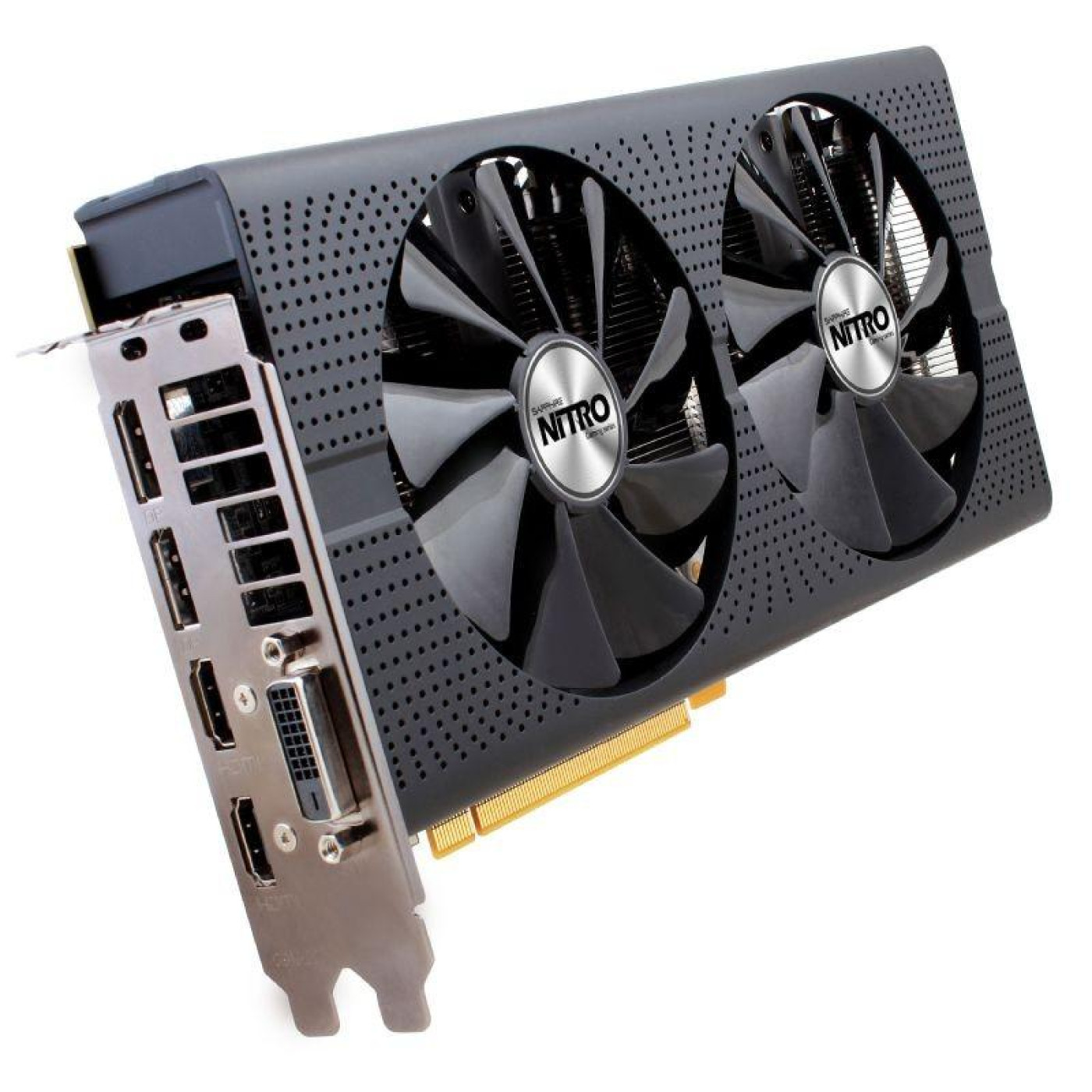 Видеокарта Sapphire AMD Radeon RX 480 4Gb Nitro+ (11260-02) (GDDR5, 256 bit, PCI-E 3.0 x16) Б/у