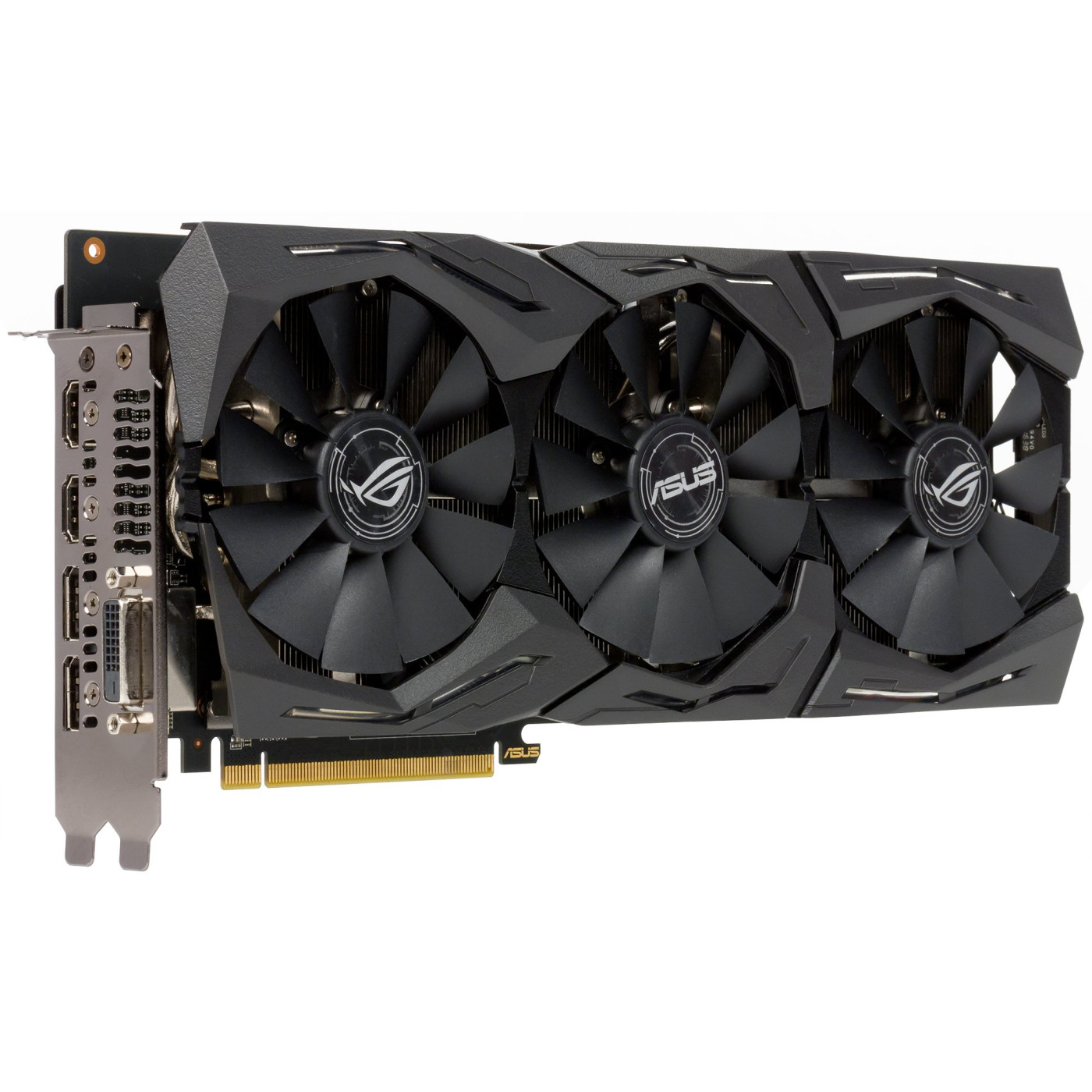 Видеокарта ASUS AMD Radeon RX 580 8Gb ROG Strix OC (ROG-STRIX-RX580-O8G-GAMING) (GDDR5, 256 bit, PCI-E v3.0)