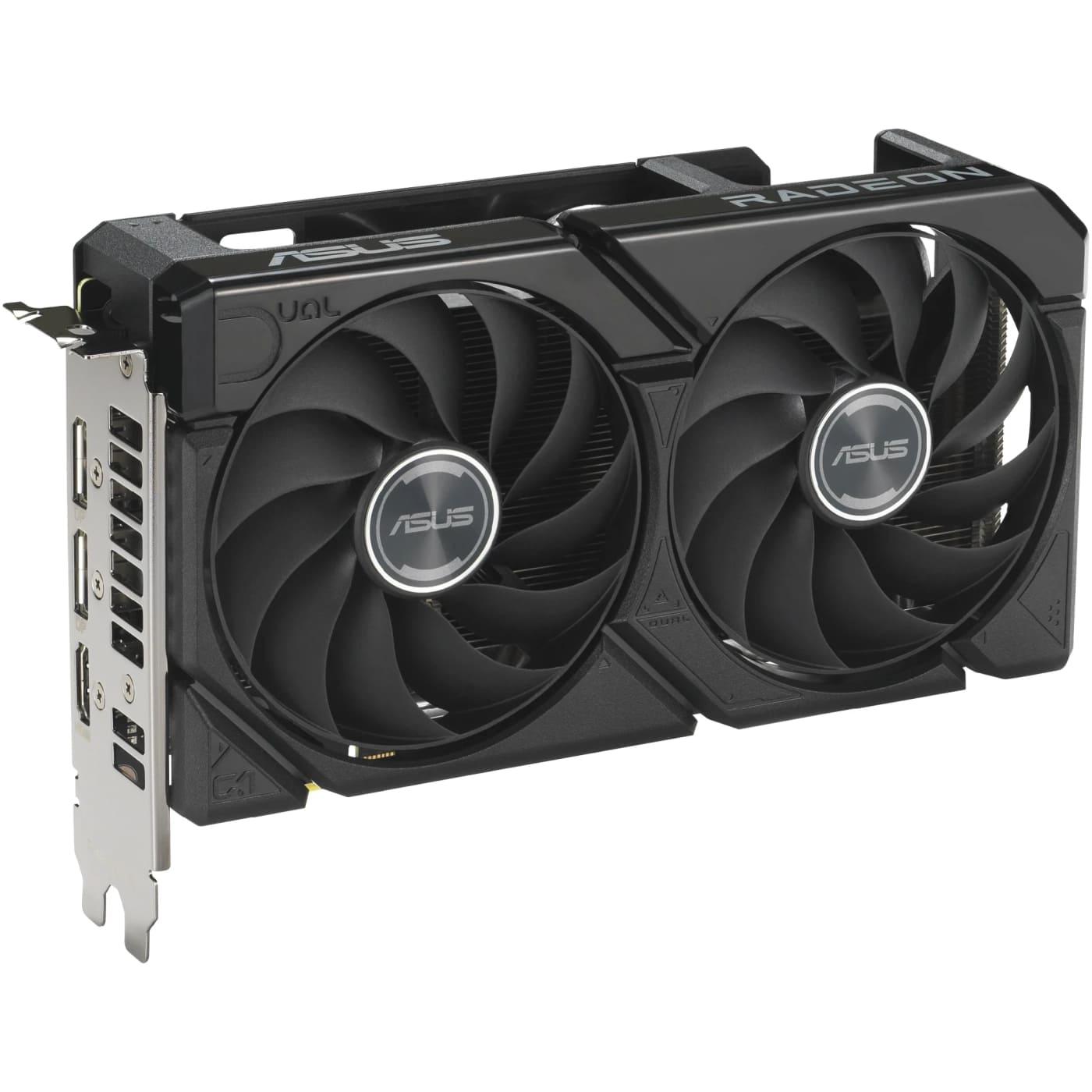 Відеокарта ASUS AMD Radeon RX 9060 XT 8Gb Dual (DUAL-RX9060XT-8G) (GDDR6, 128 bit, PCI-E v5.0 x16)