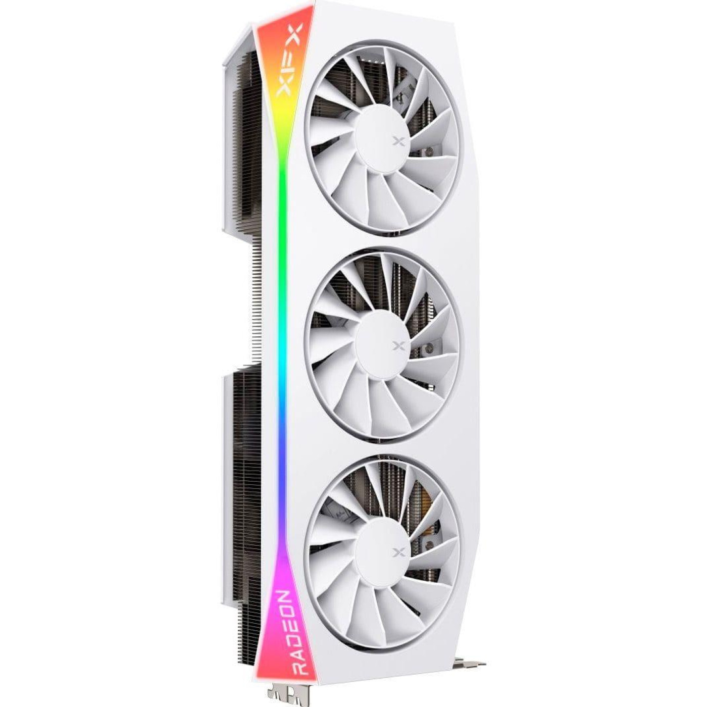 Відеокарта XFX AMD Radeon RX 9070 XT 16GB Mercury OC Gaming Edition WHITE with RGB (RX-97TRGBBW9) (GDDR6, 256 bit, PCI-E v5.0 x16)