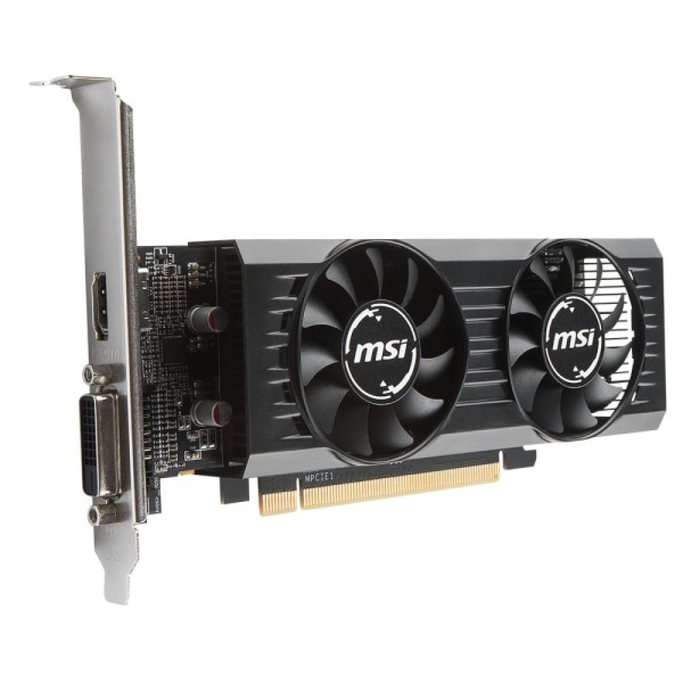 Відеокарта MSI AMD Radeon RX 550 2GT LP OC (RX 550 2GT LP OC) (GDDR5, 128 bit, PCI-E 3.0 x16) Б/в