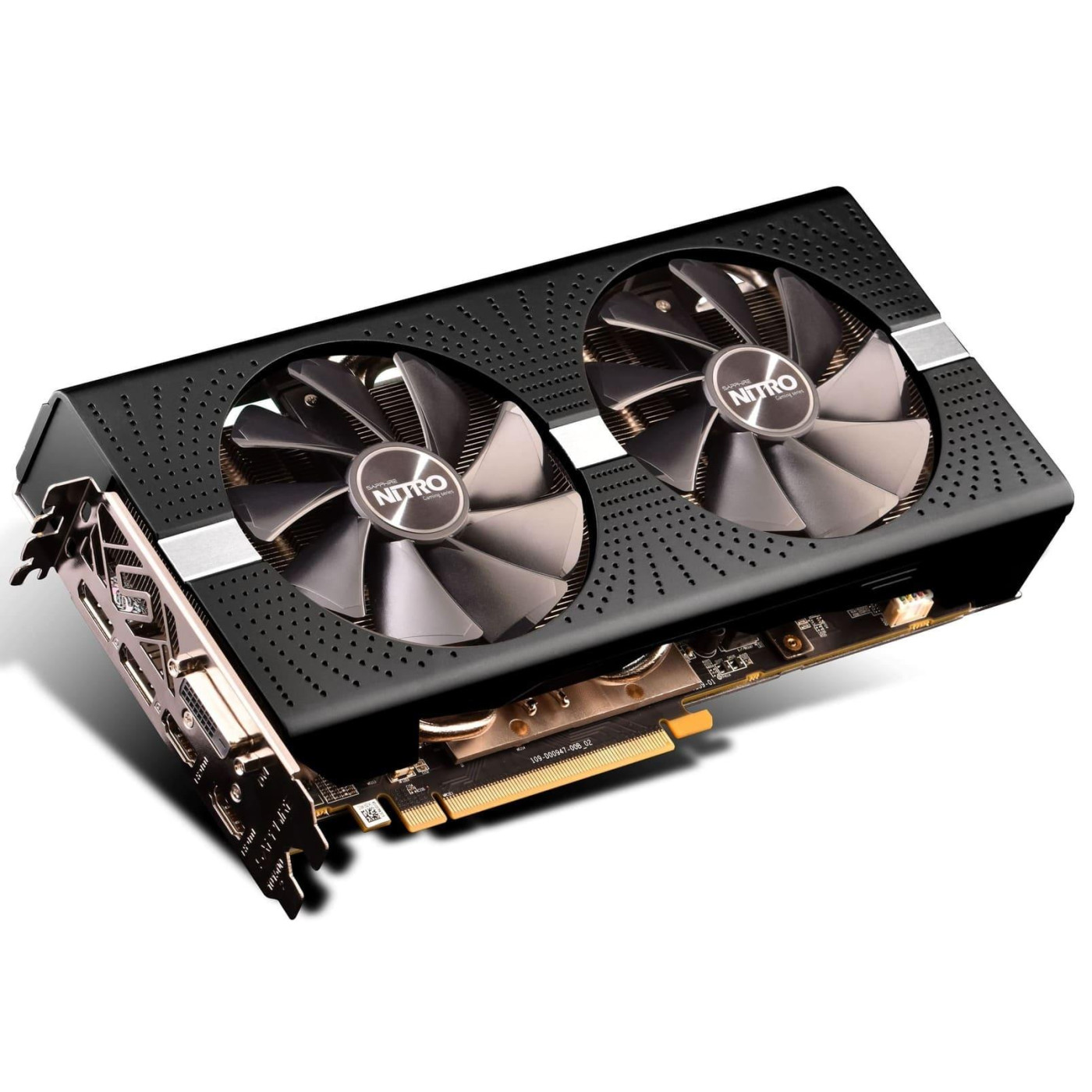 Відеокарта Sapphire AMD Radeon RX 580 8Gb Nitro (11265-99-90G) (GDDR5, 256 bit, PCI-E 3.0 x16) FR