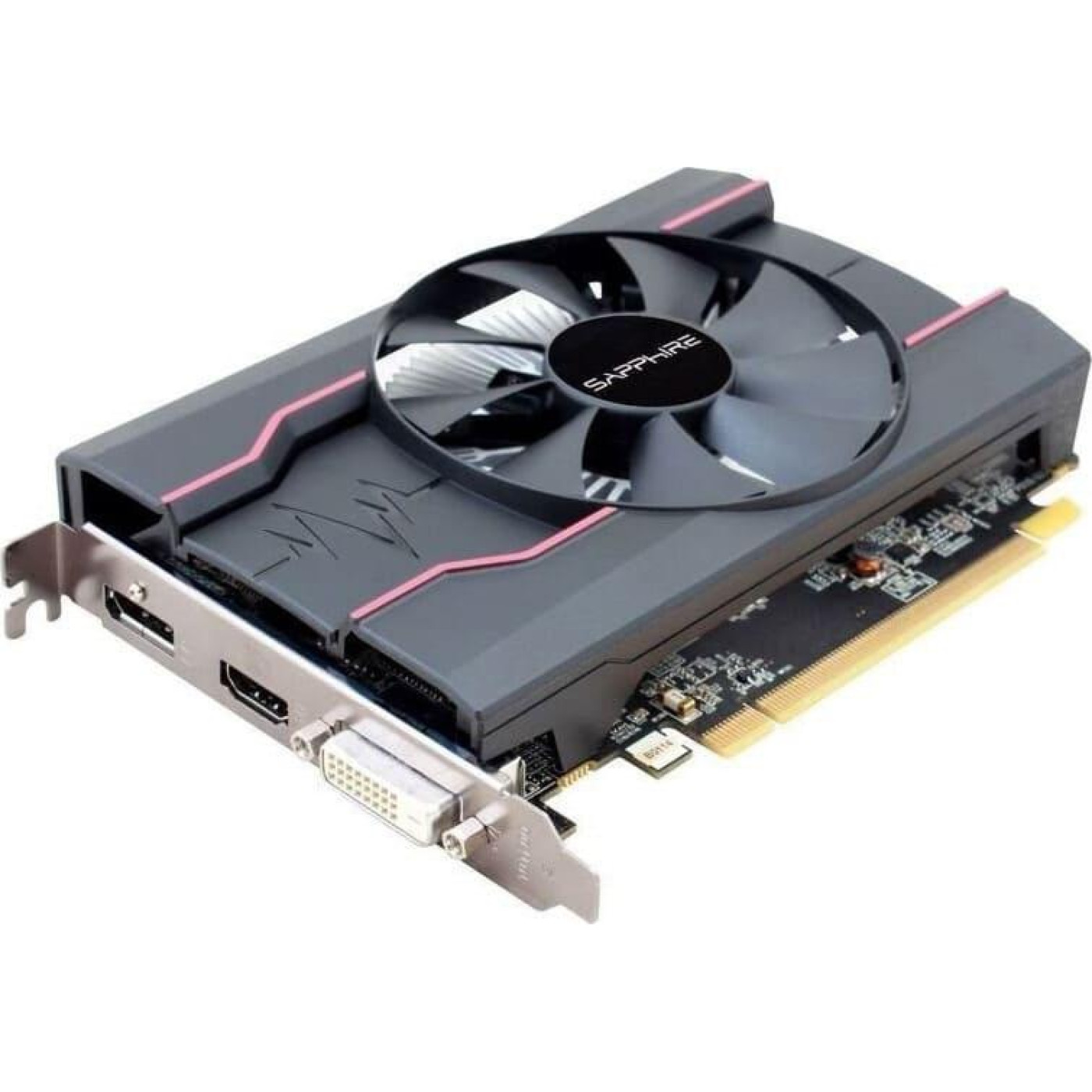 Відеокарта Sapphire AMD Radeon RX 550 4Gb Pulse (11268-99-90G/11268-01-20G) (11268-99-90G) (GDDR5, 128 bit, PCI-E 3.0 x16) FR