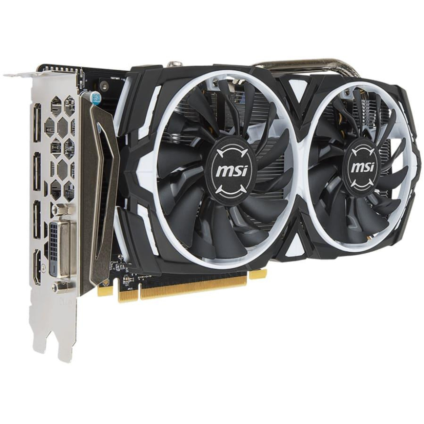 Видеокарта MSI AMD Radeon RX 470 8Gb Armor (RX 470 ARMOR 8G OC) (GDDR5, 256 bit, PCI-E 3.0 x16) Б/у
