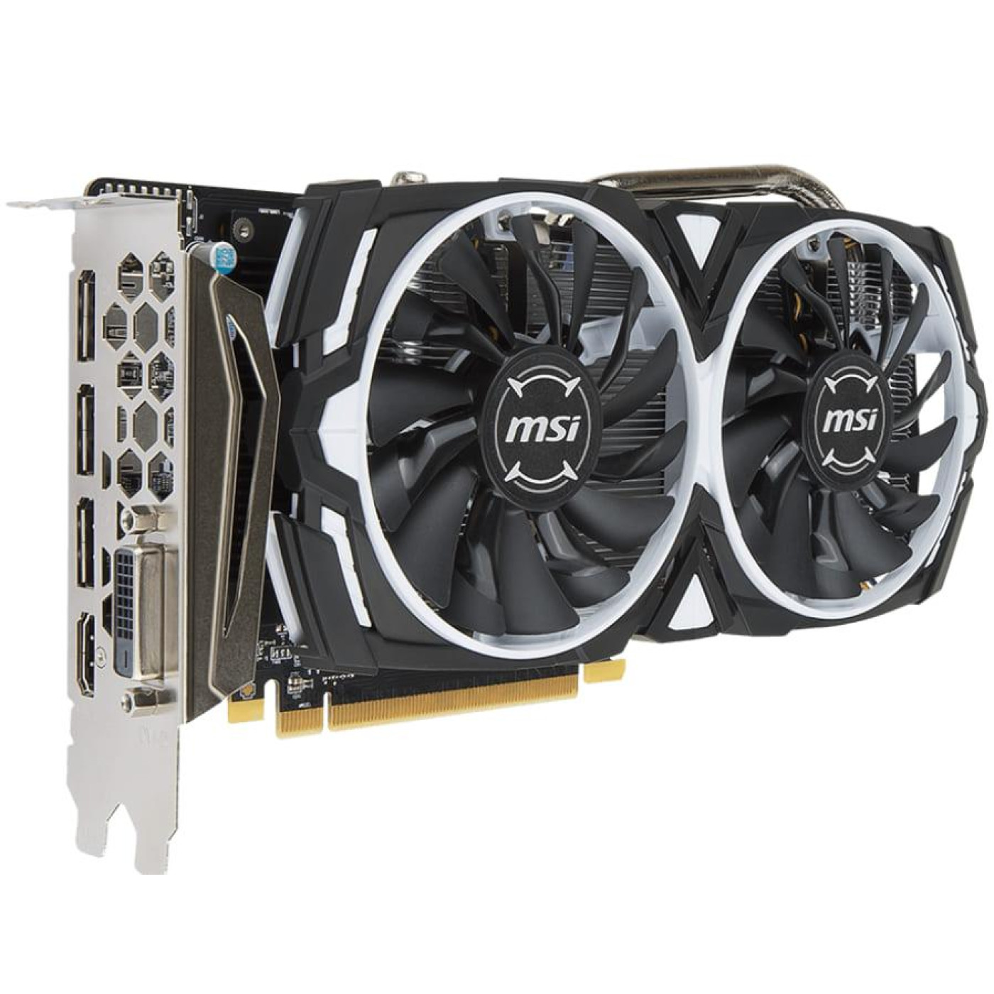 Відеокарта MSI AMD Radeon RX 570 4Gb Armor (Radeon RX 570 ARMOR 4G) (GDDR5, 256 bit, PCI-E 3.0 x16) Б/в
