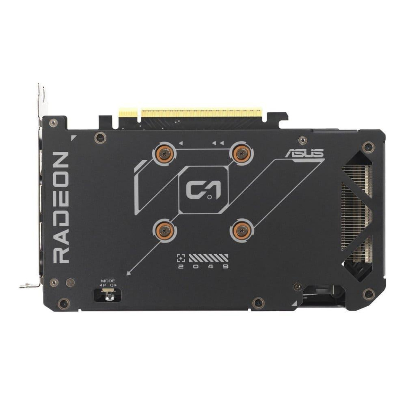 Видеокарта ASUS AMD Radeon RX 9060 8Gb Dual BULK (DUAL-RX9060-8G BULK) (GDDR6, 128 bit, PCI-E v5.0)