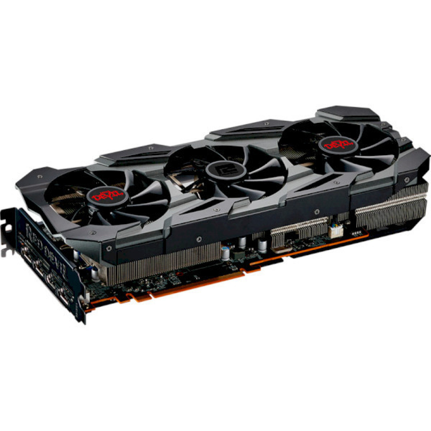 Видеокарта PowerColor AMD Radeon RX 5700 XT 8Gb Red Devil (AXRX 5700XT 8GBD6-3DHE/OC) (GDDR6, 256 bit, PCI-E 4.0 x16)