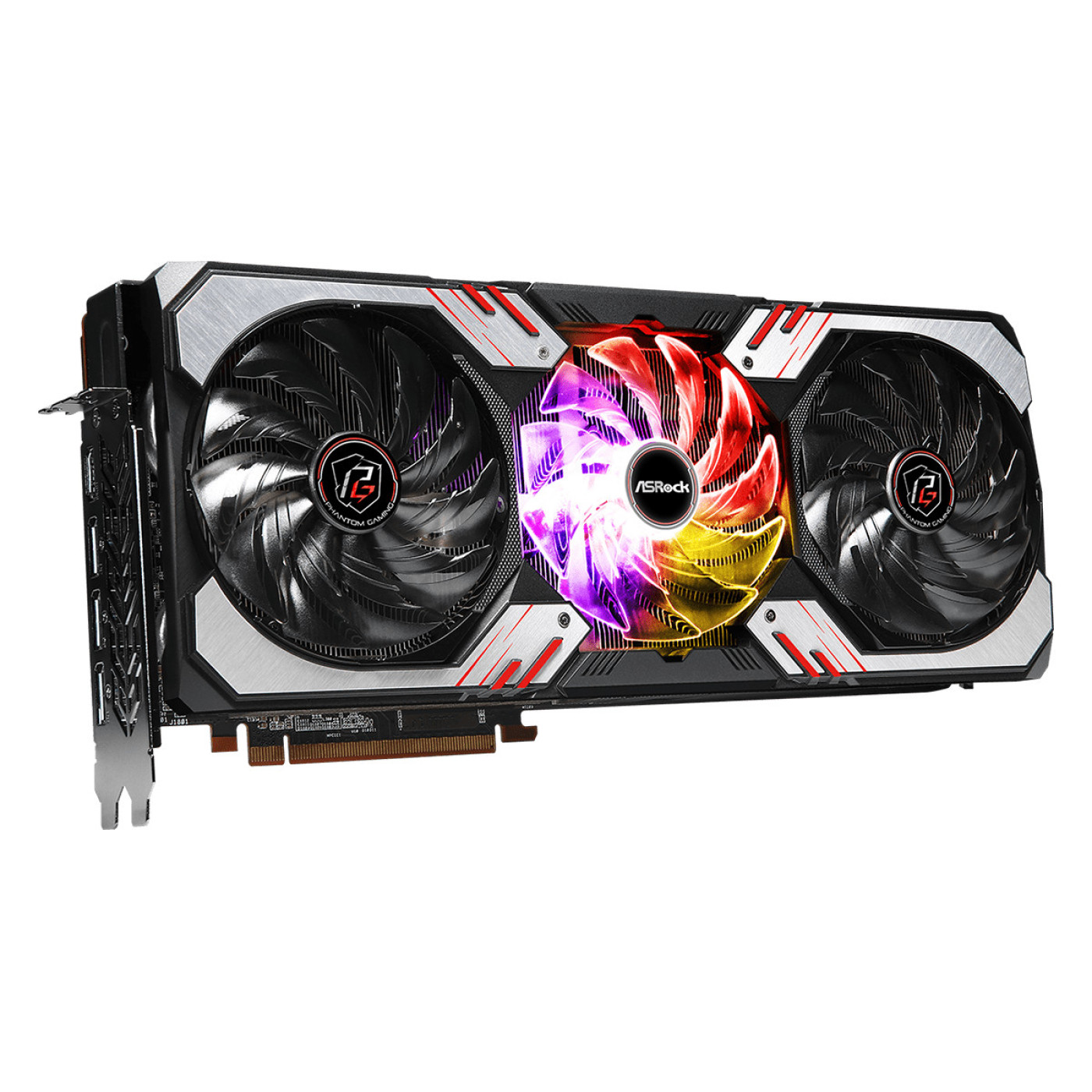 Відеокарта AsRock AMD Radeon RX 6800 XT 16Gb Phantom Gaming D (RX6800XT PGD 16GO) (GDDR6, 256 bit, PCI-E v4.0 x16) Б/в