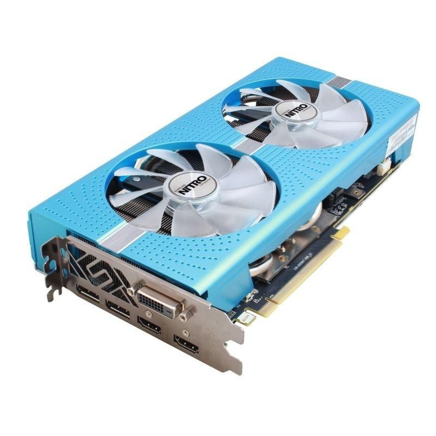 Відеокарта Sapphire AMD Radeon RX 580 8Gb Special Edition METAL BLUE NITRO+ (11265-21) (GDDR5, 256 bit, PCI-E 3.0 x16) Б/в