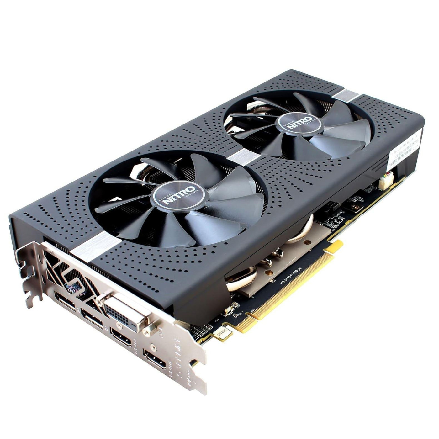 Видеокарта Sapphire AMD Radeon RX 580 4Gb Nitro+ (11265-07) (GDDR5, 256 bit, PCI-E 3.0 x16) Б/у