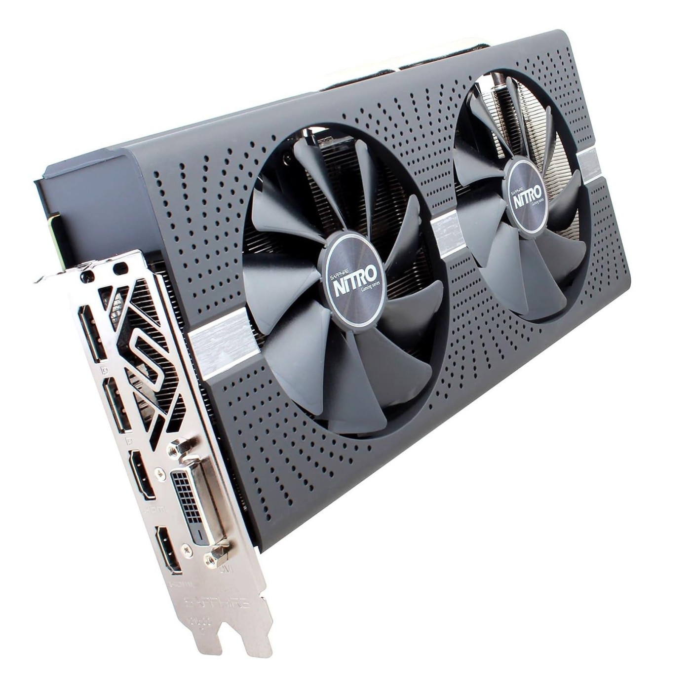 Видеокарта Sapphire AMD Radeon RX 580 4Gb Nitro+ (11265-07) (GDDR5, 256 bit, PCI-E 3.0 x16) Б/у
