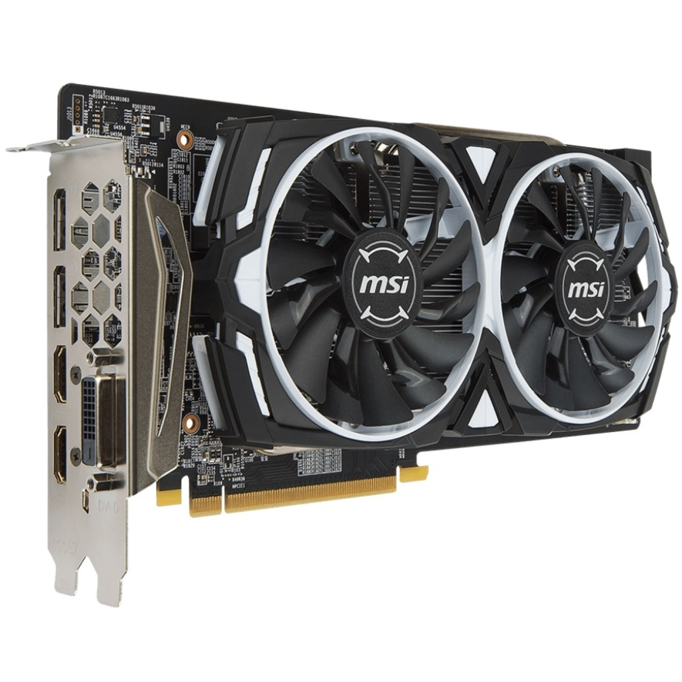 Відеокарта MSI AMD Radeon RX 580 8Gb Armor OC (Radeon RX 580 ARMOR 8G OC) (GDDR5, 256 bit, PCI-E 3.0 x16) Б/в