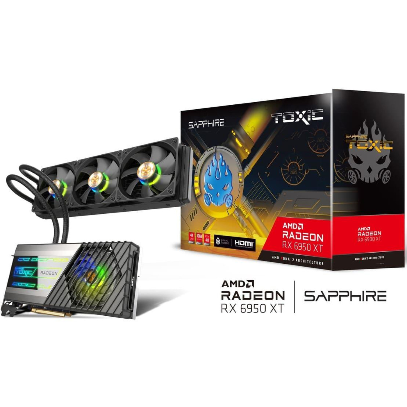 Відеокарта Sapphire AMD Radeon RX 6950 XT 16GB TOXIC Limited Edition (11317-01-20G) (11317-99-92G) (GDDR6, 256 bit, PCI-E v4.0 x16) FR