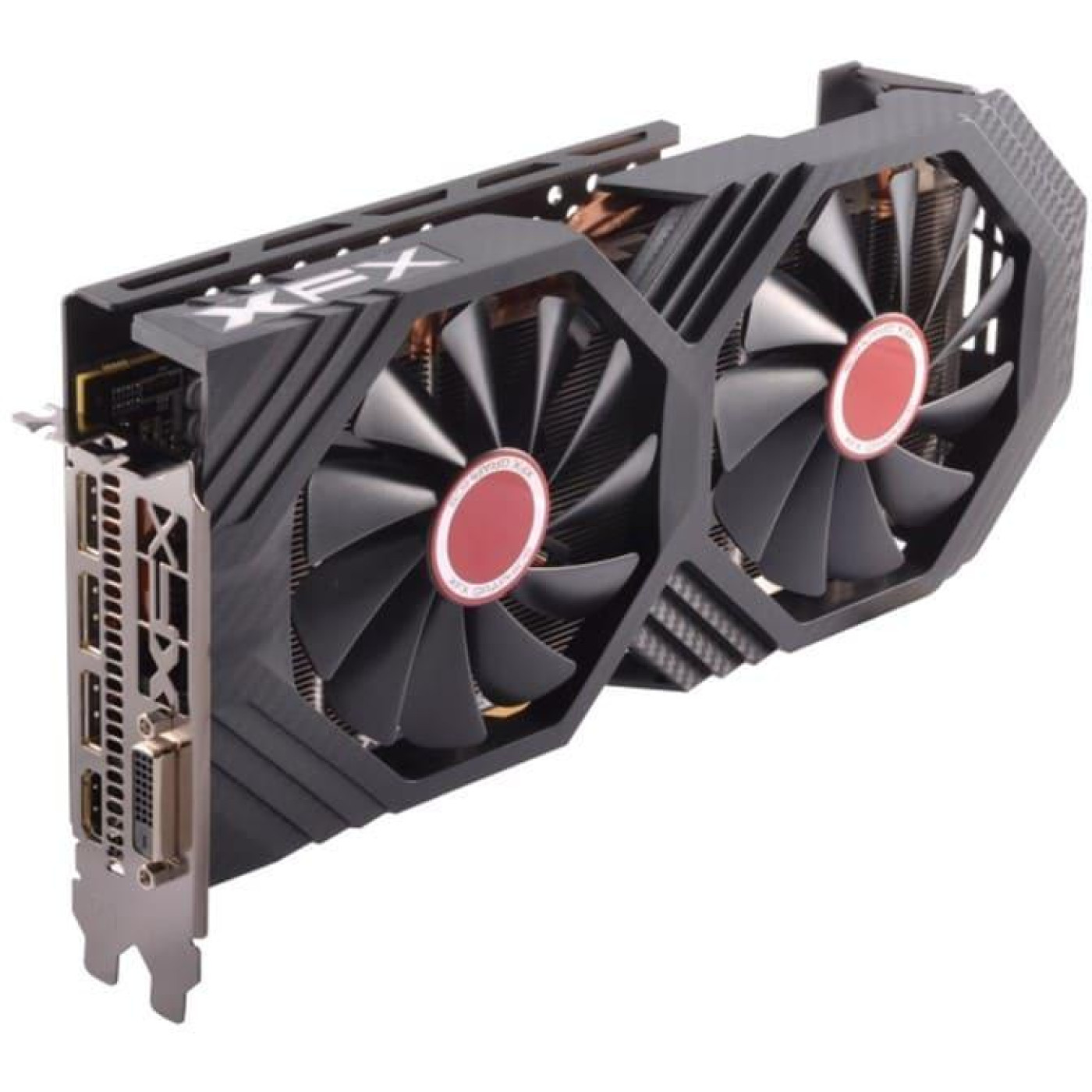 Видеокарта XFX AMD Radeon RX 580 8GB GTS Black Edition OC+ (RX-580P8DBD) (GDDR5, 256 bit, PCI-E 3.0 x16) Б/у