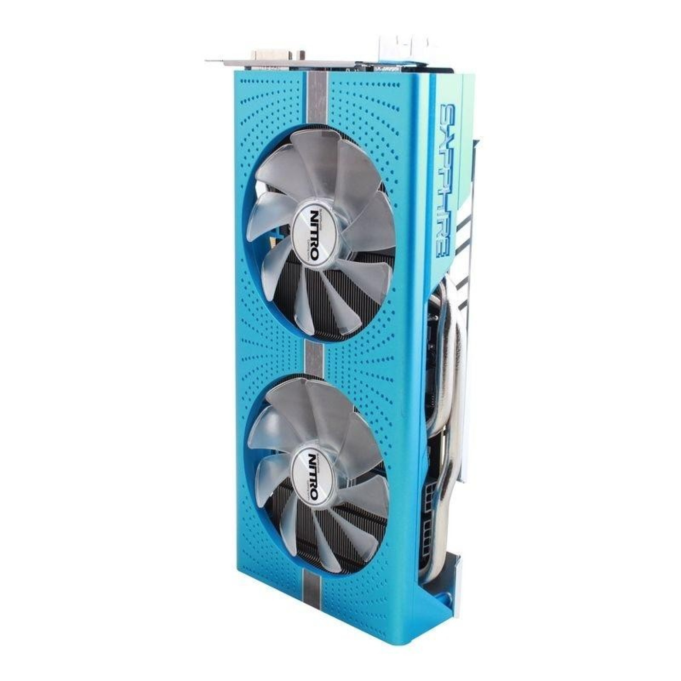 Відеокарта Sapphire AMD Radeon RX 580 8Gb Special Edition METAL BLUE NITRO+ (11265-21) (GDDR5, 256 bit, PCI-E 3.0 x16) Б/в