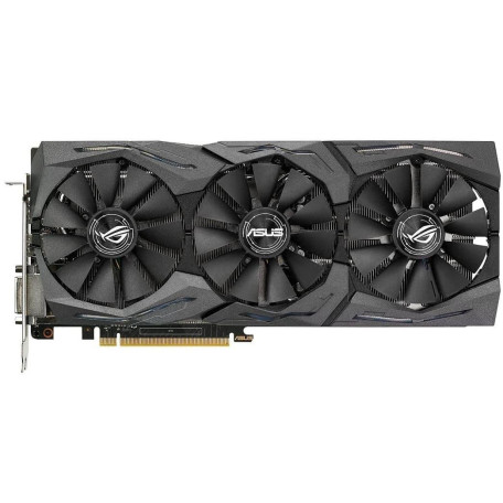 Відеокарта ASUS AMD Radeon RX 480 8Gb ROG Strix OC (ROG-STRIX-RX480-O8G-GAMING) (GDDR5, 256 bit, PCI-E 3.0 x16) Б/в