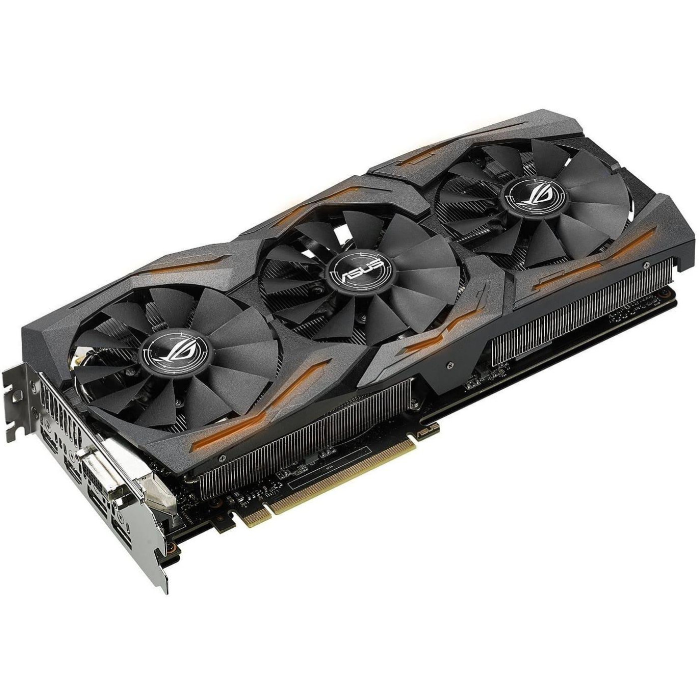 Відеокарта ASUS AMD Radeon RX 480 8Gb ROG Strix OC (ROG-STRIX-RX480-O8G-GAMING) (GDDR5, 256 bit, PCI-E 3.0 x16) Б/в