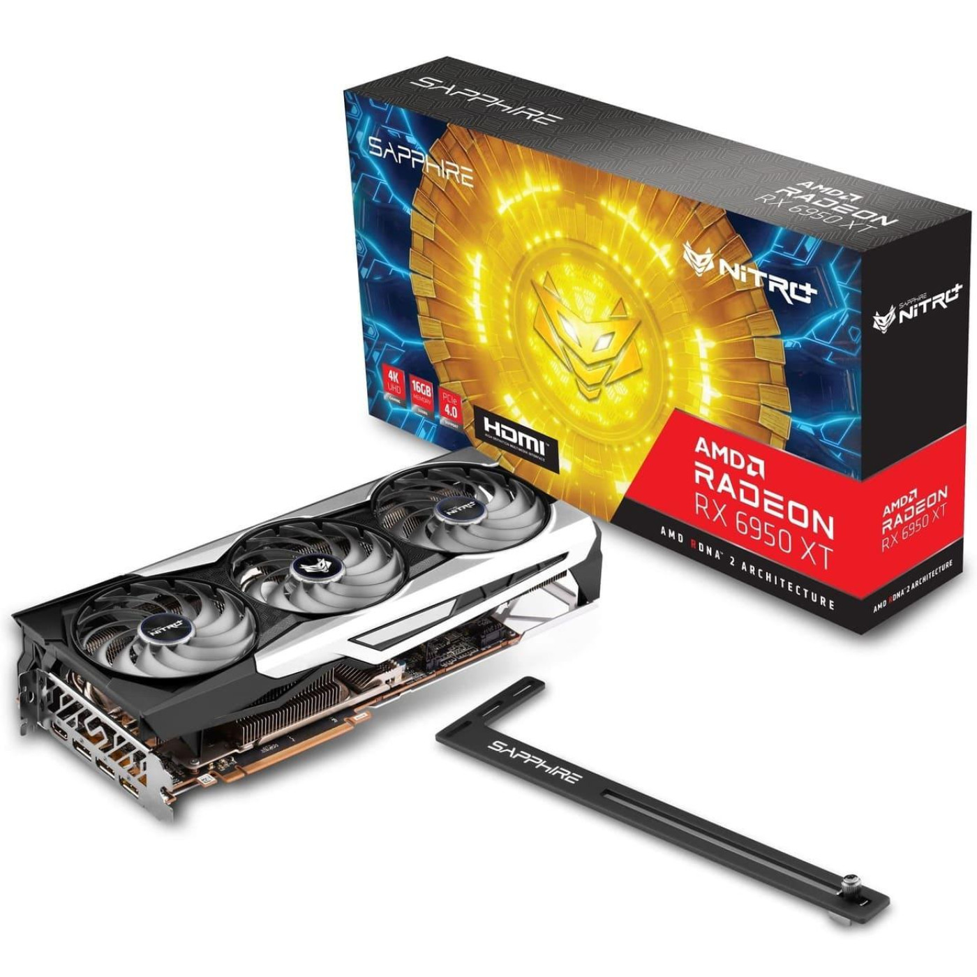Видеокарта Sapphire AMD Radeon RX 6950 XT 16GB Nitro+ (11317-02-20G) (11317-98-90G) (GDDR6, 256 bit, PCI-E v4.0 x16) FR