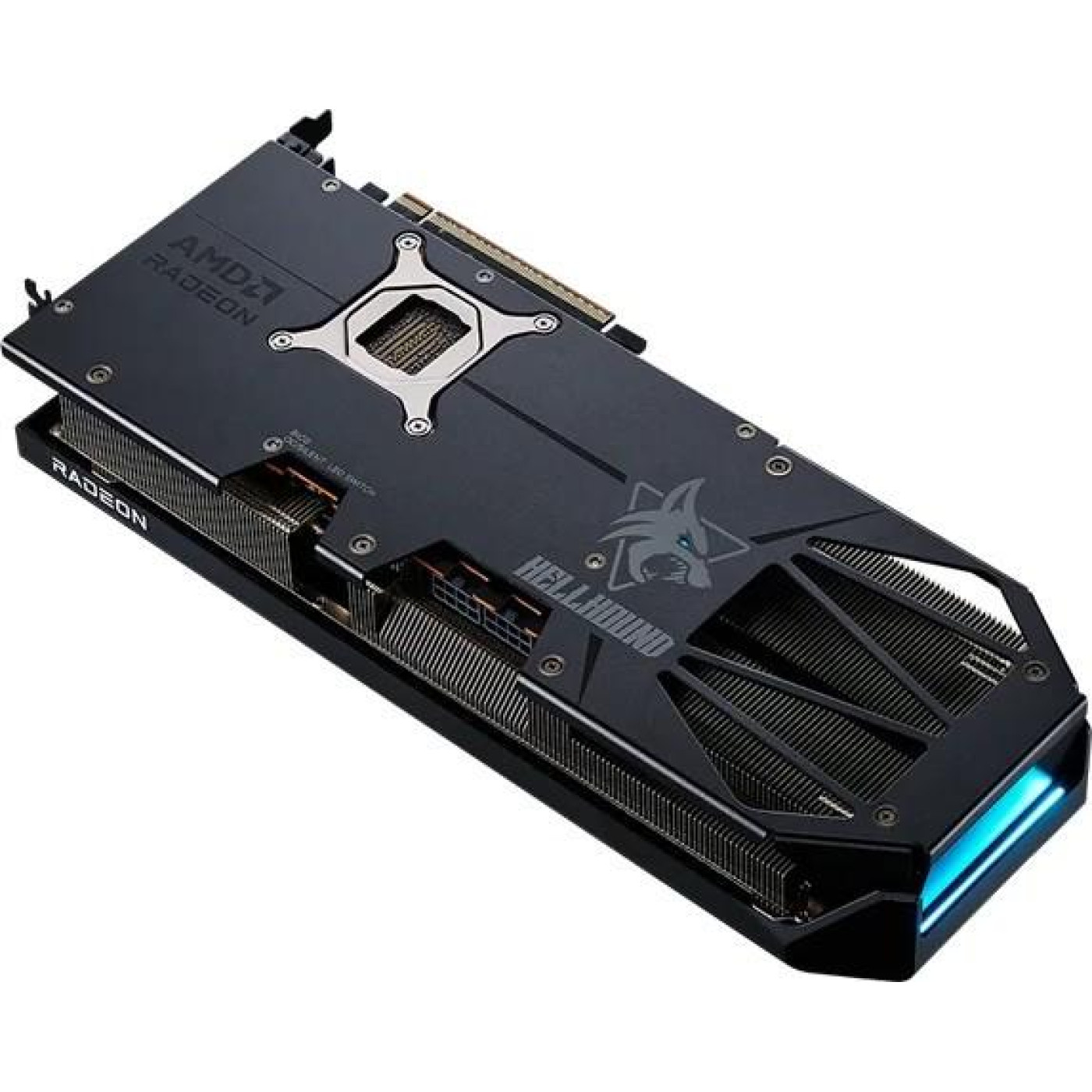 Видеокарта PowerColor AMD Radeon RX 9070 12GB GRE Hellhound (RX9070GRE 12G-L/OC) (GDDR6, 192 bit, PCI-E v5.0 x16)