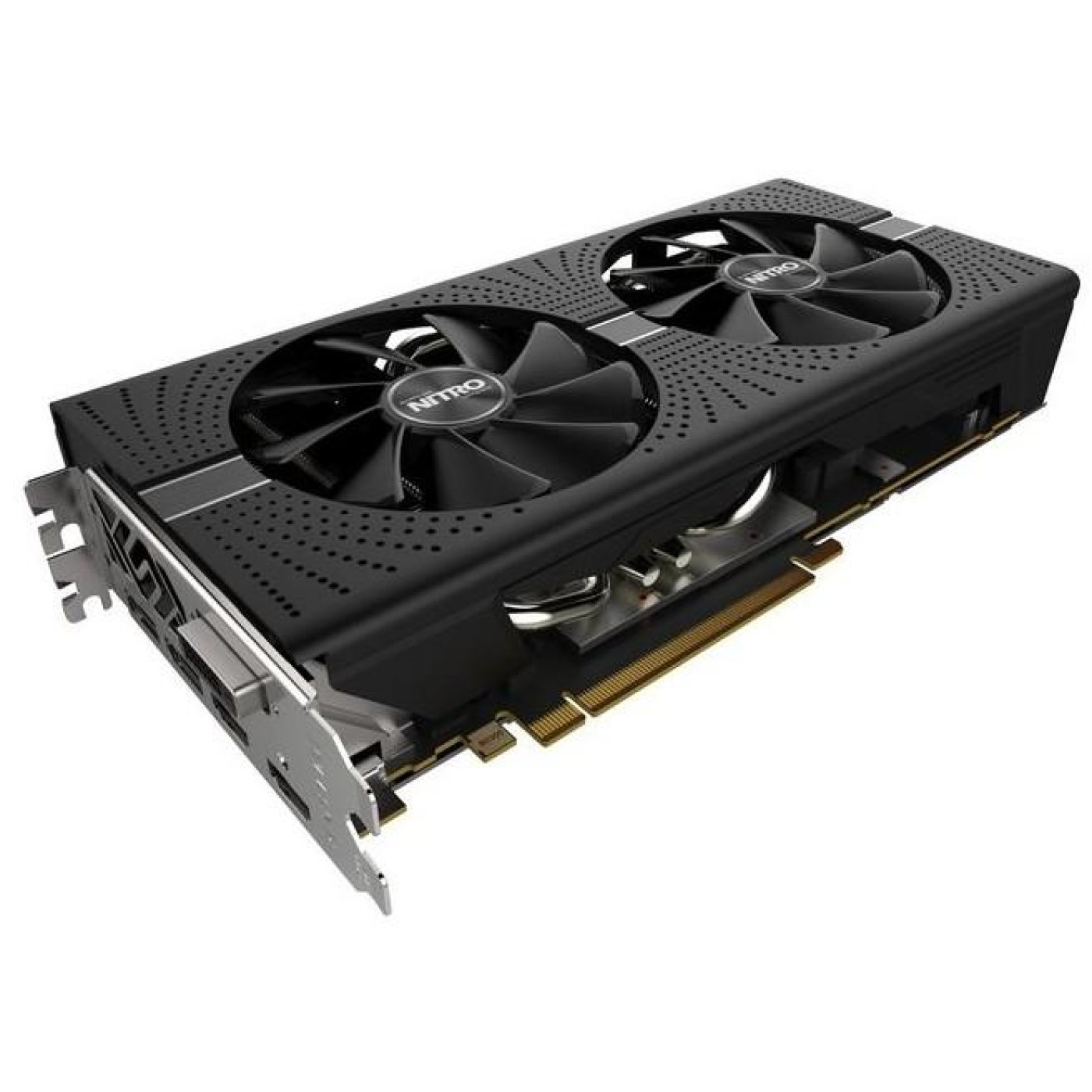 Видеокарта Sapphire AMD Radeon RX 570 4Gb Nitro+ (11266-14) (GDDR5, 256 bit, PCI-E v3.0) Б/у